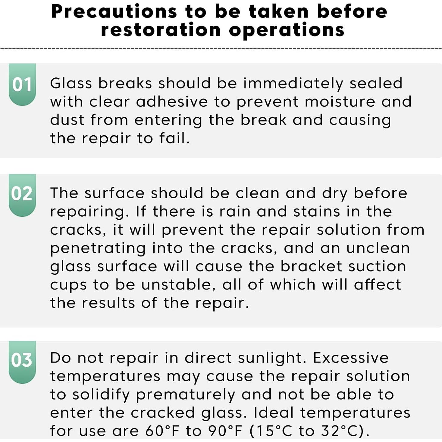 Kit de Reparación de Grietas en Parabrisas BSONEDO WRK-15004B