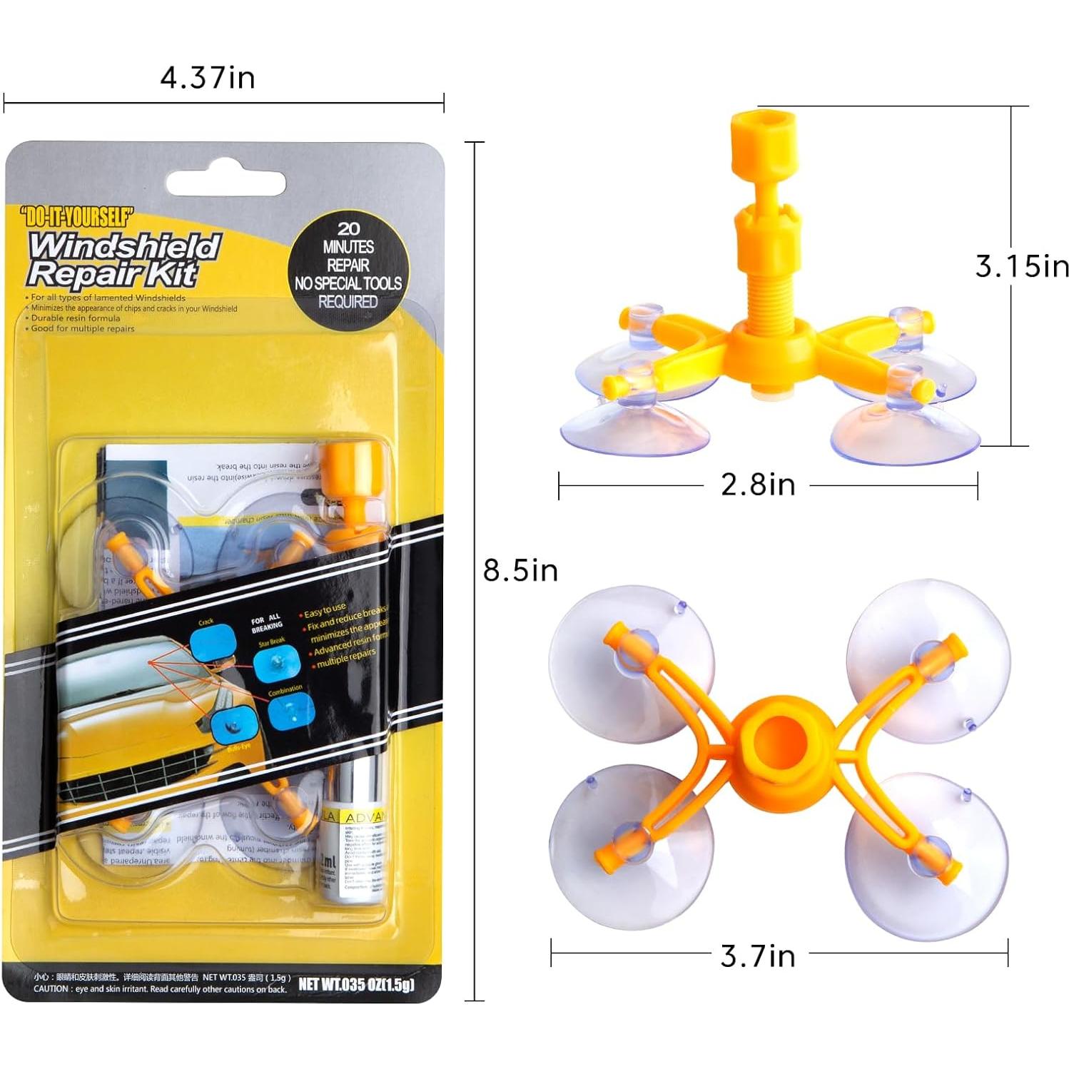 Kit de Reparación de Grietas en Parabrisas BSONEDO WRK-15004B