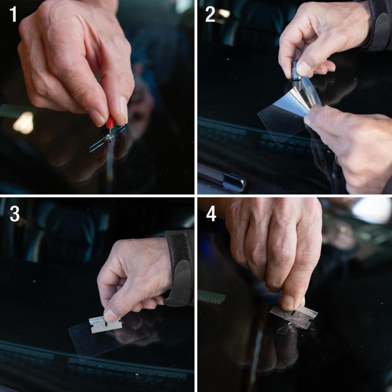 Kit de Recarga de Resina Performance Tool W3072 para Parabrisas