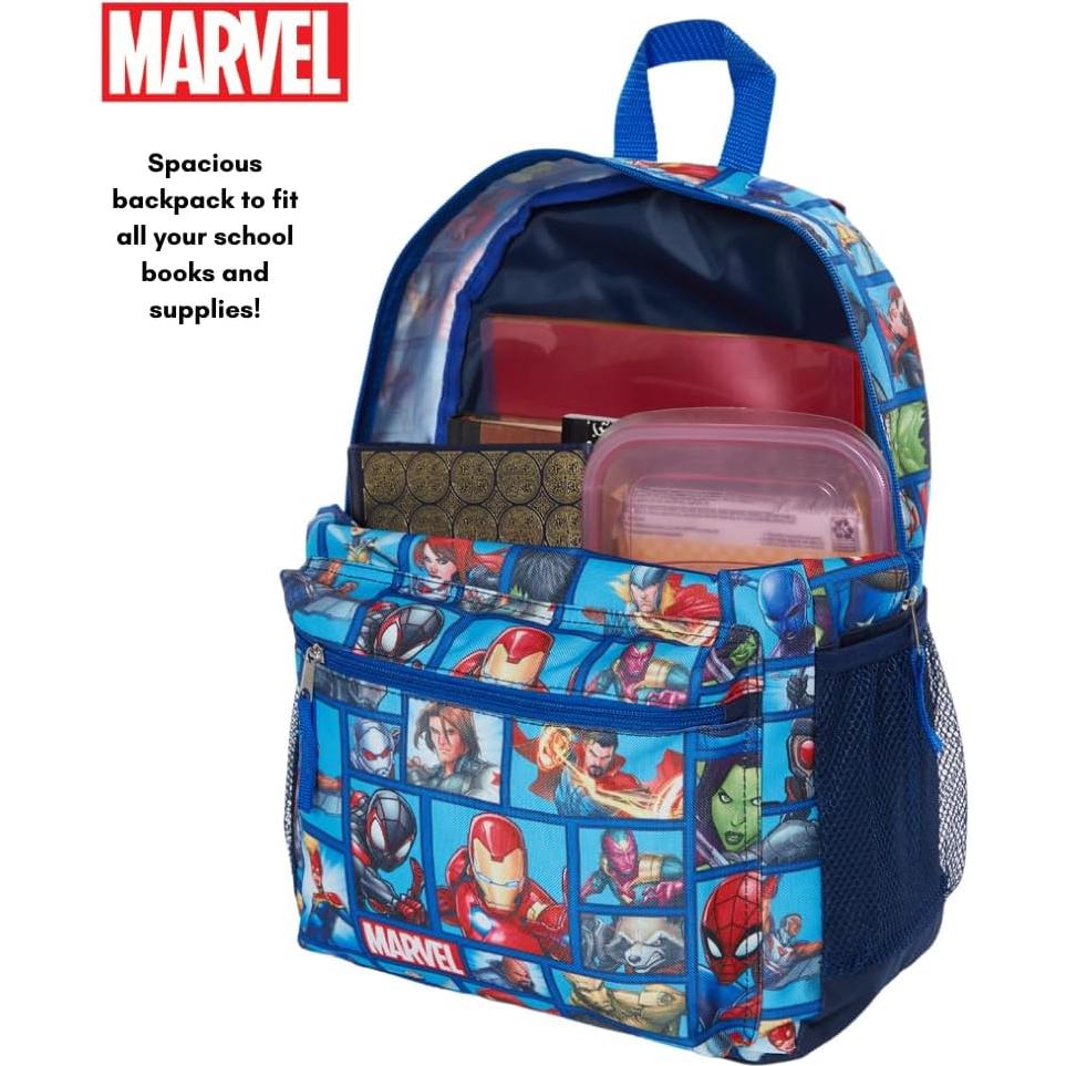 Mochila Marvel Avengers para Niños 40.64 cm Iron Man Thor