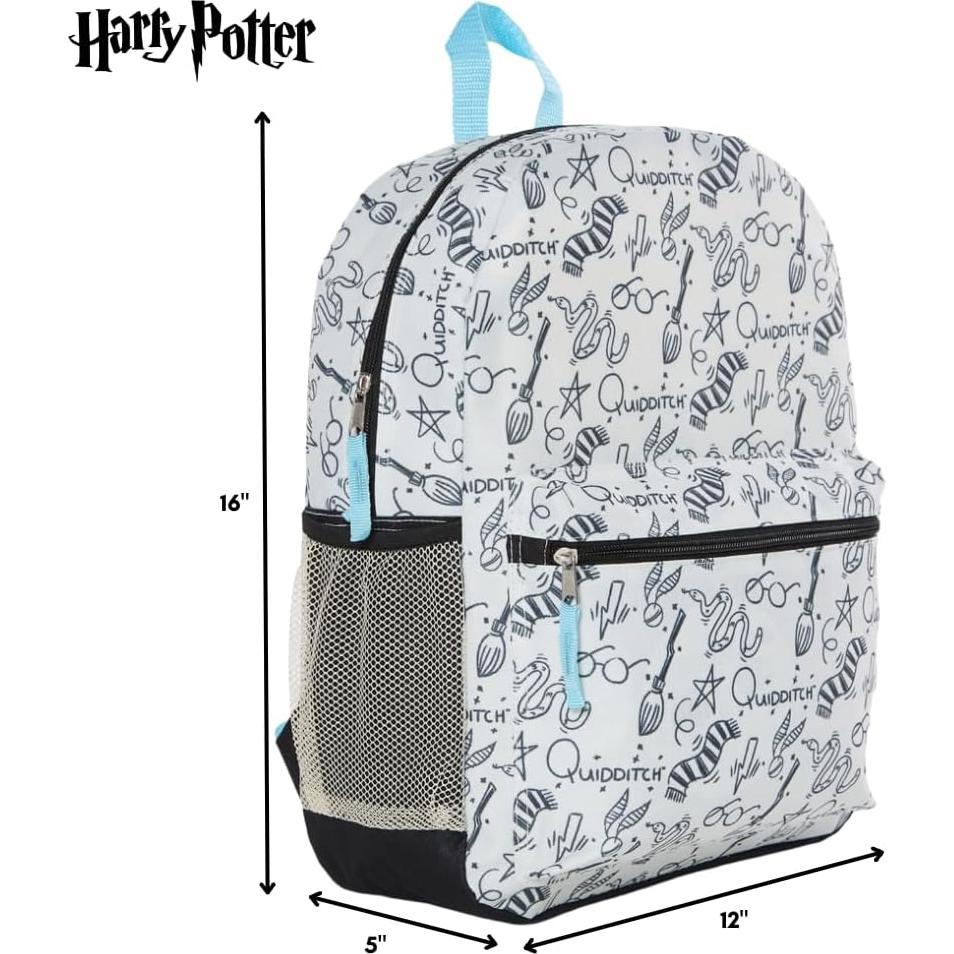 Mochila Harry Potter Quidditch 40 cm para Niños y Adultos