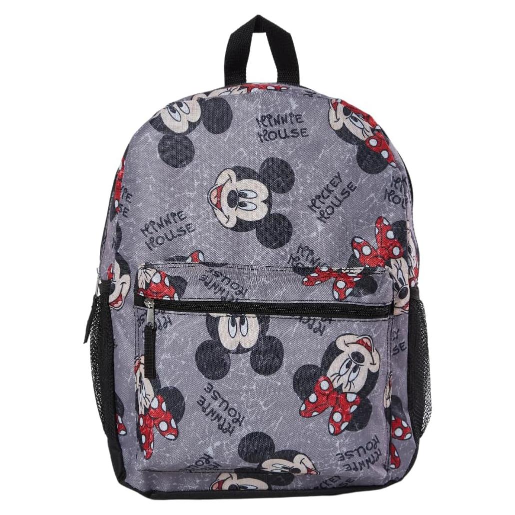 Mochila Disney Mickey y Minnie 40 cm para niños y adultos