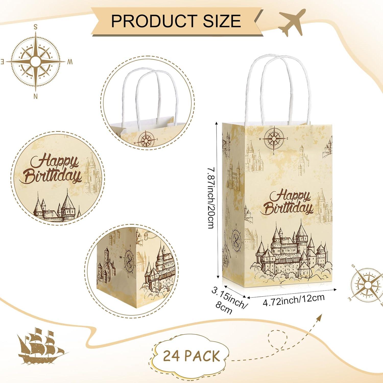 Bolsas de Papel de Regalo Treela 24 Pcs Halloween Vintage