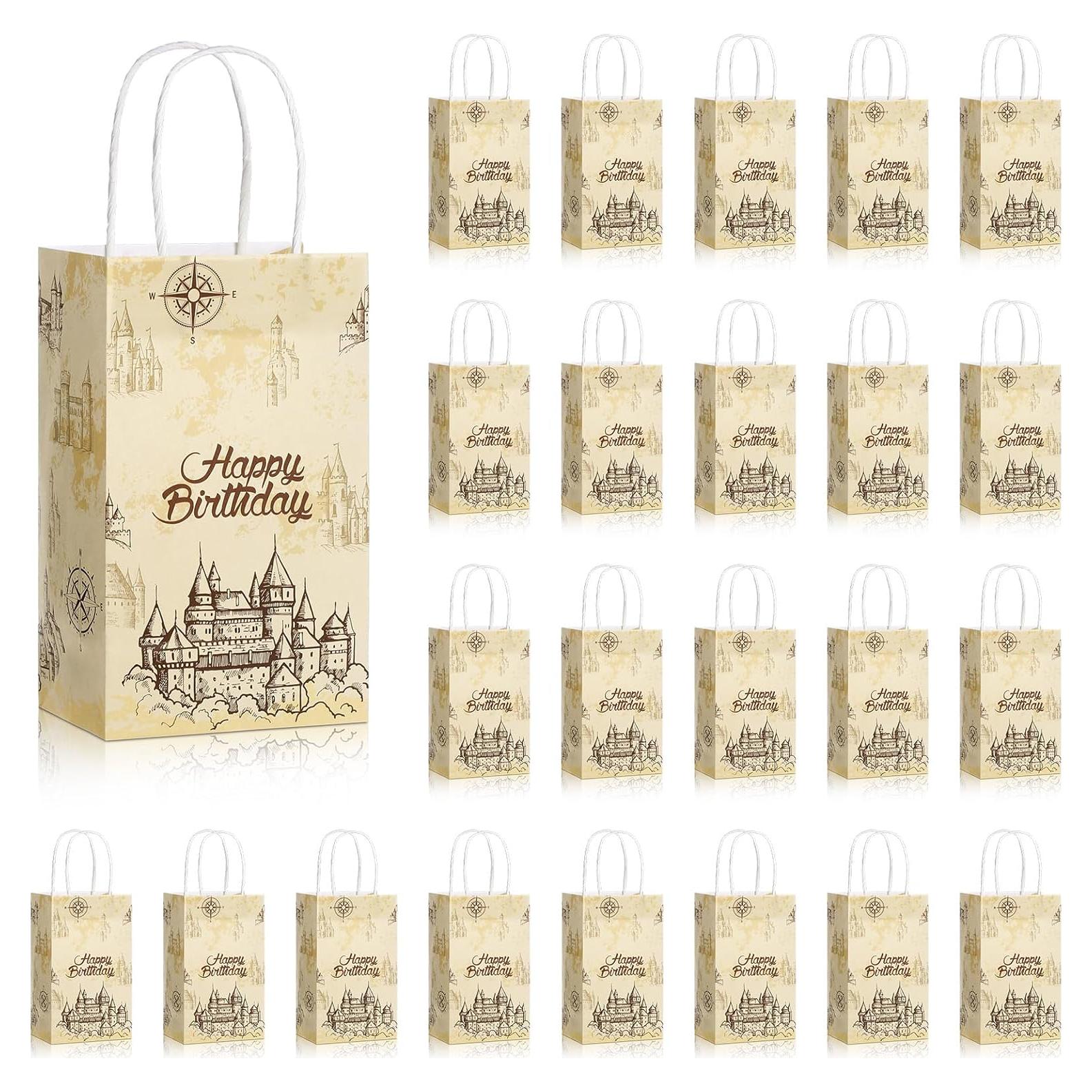 Bolsas de Papel de Regalo Mágico Treela 24 Pcs Halloween