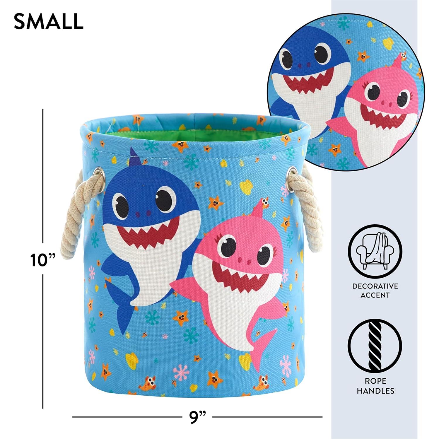 Cestas de Almacenamiento Baby Shark - Juego de 3 Piezas