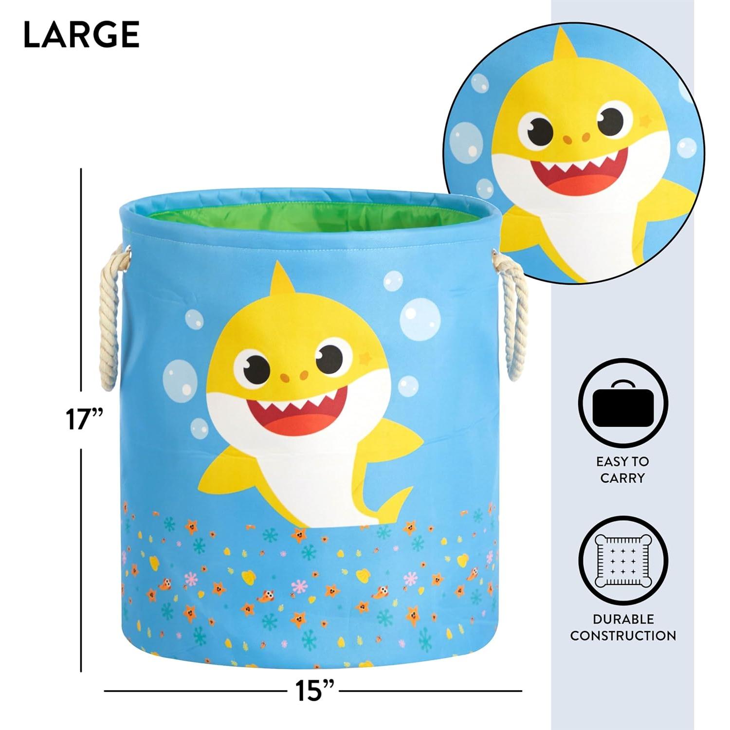 Cestas de Almacenamiento Baby Shark - Juego de 3 Piezas