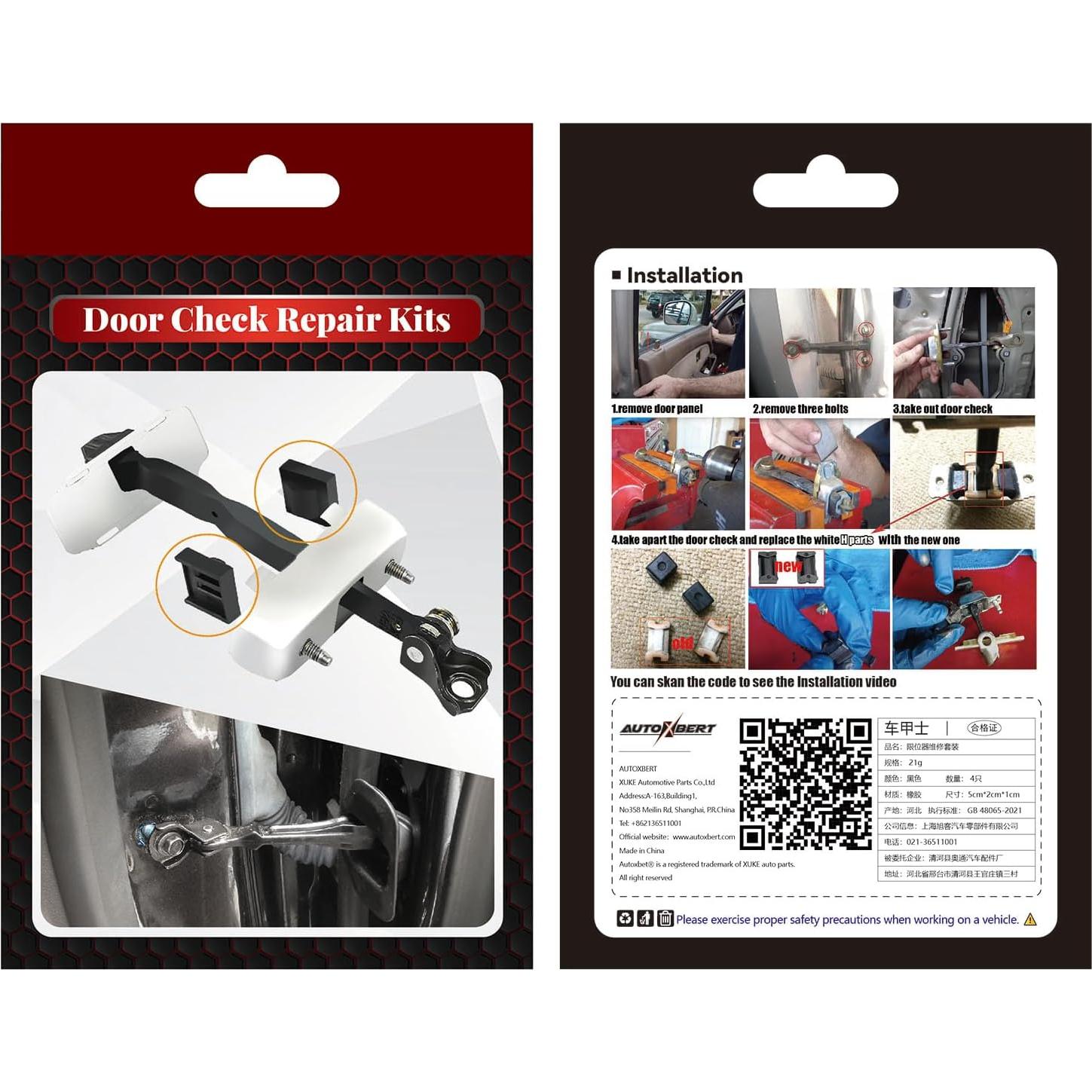 Kit de Reparación de Parada de Puerta AUTOXBERT para Nissan y Toyota