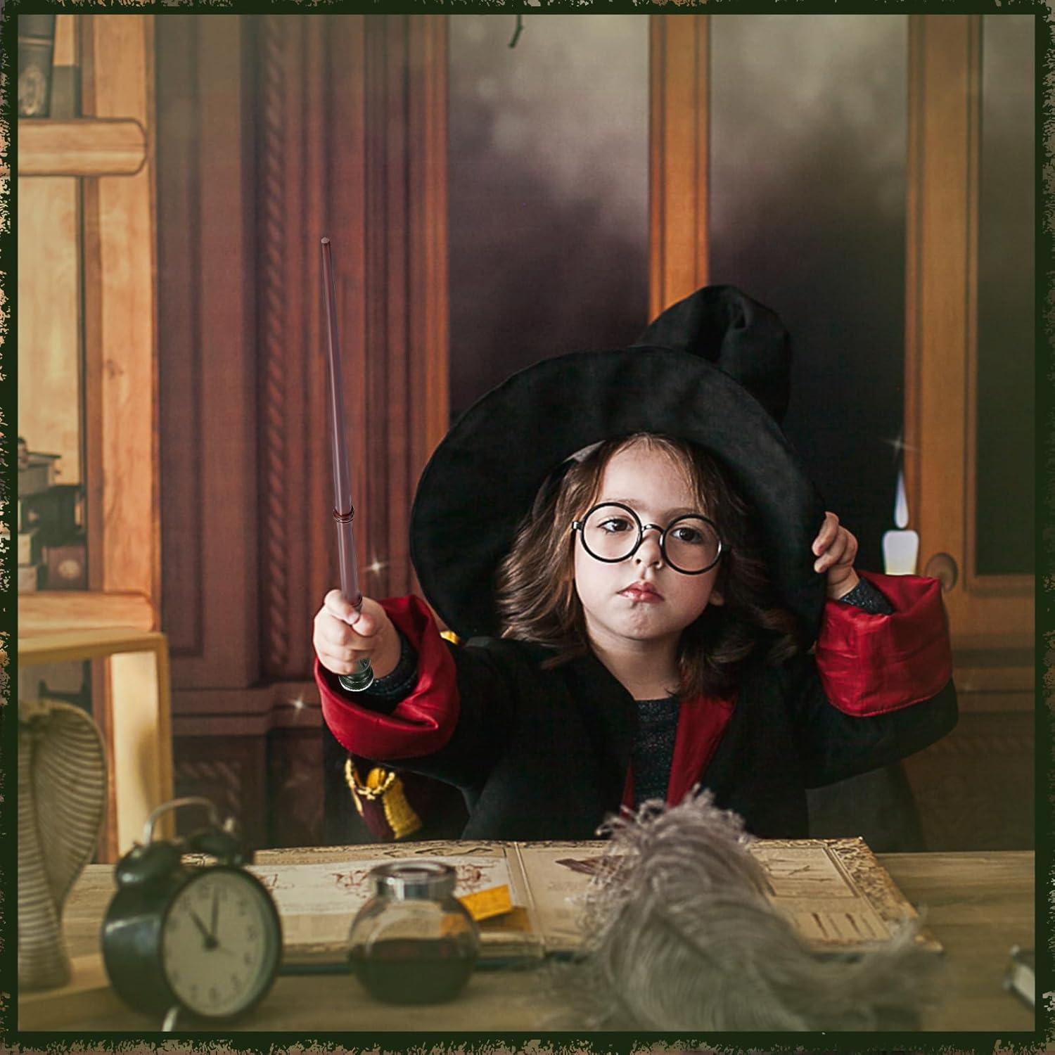 Varita mágica EnrichFun con libro de hechizos y caja