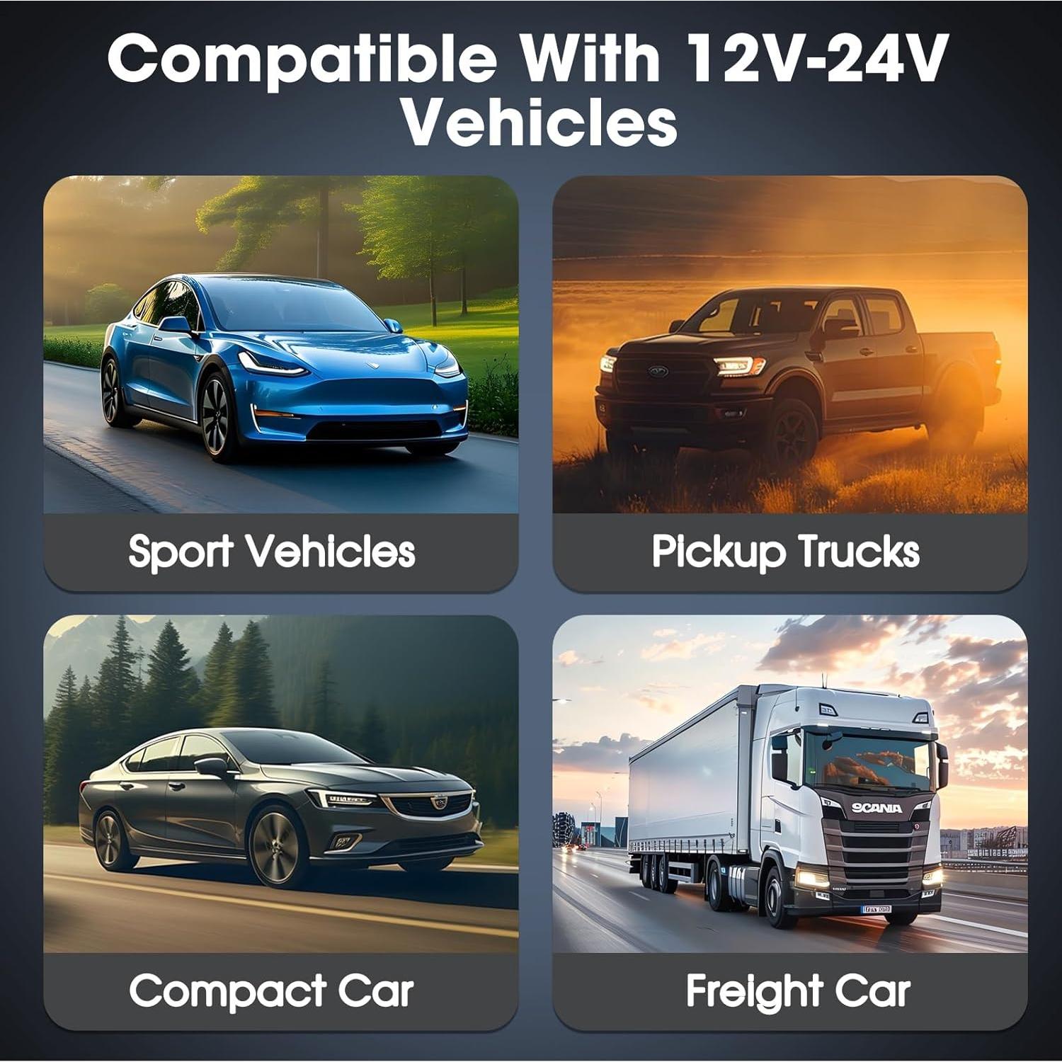 Estéreo de coche HUICCN 7" Bluetooth CarPlay Android Auto