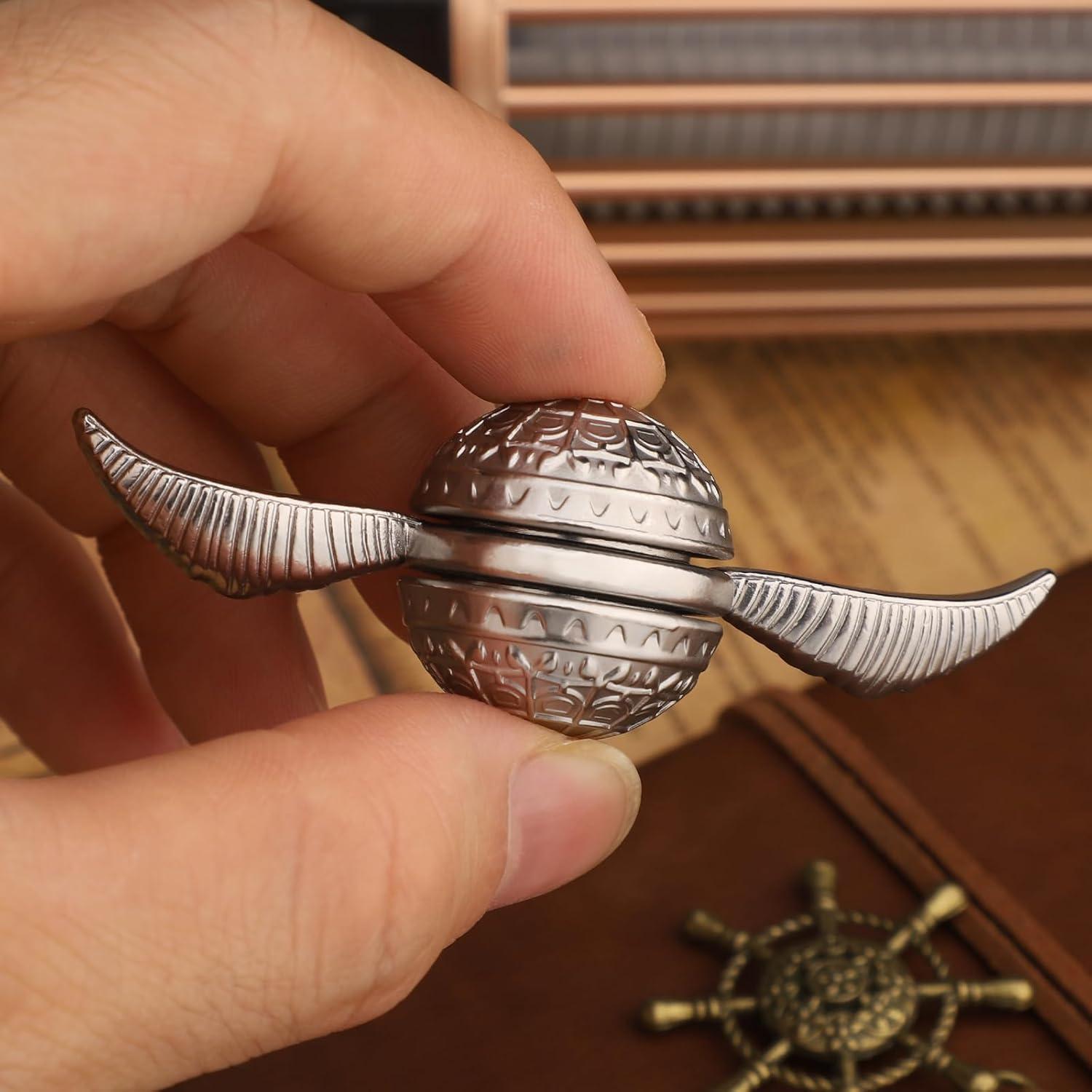 Spinner Antiestrés Plateado Umnodobn para Adultos y Niños