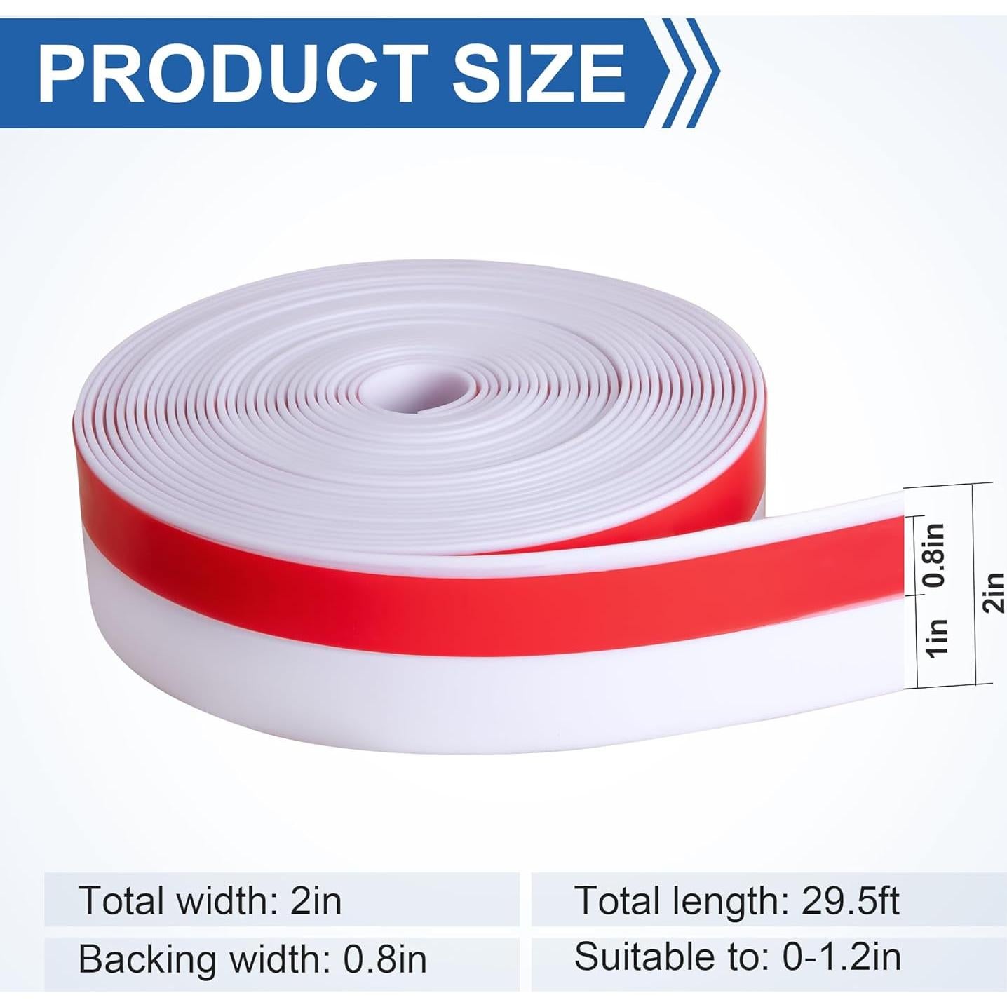 Tira de Sello Adhesiva moonoom 9 metros x 5 cm Aislamiento