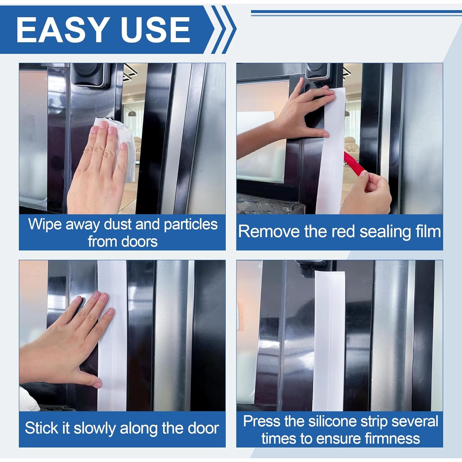 Tira de Sello Adhesiva moonoom 9 metros x 5 cm Aislamiento