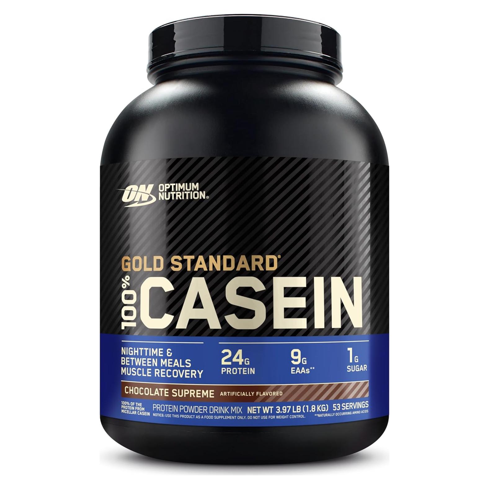 Proteína de Caseína Micelar Optimum Nutrition 1.81 kg Chocolate