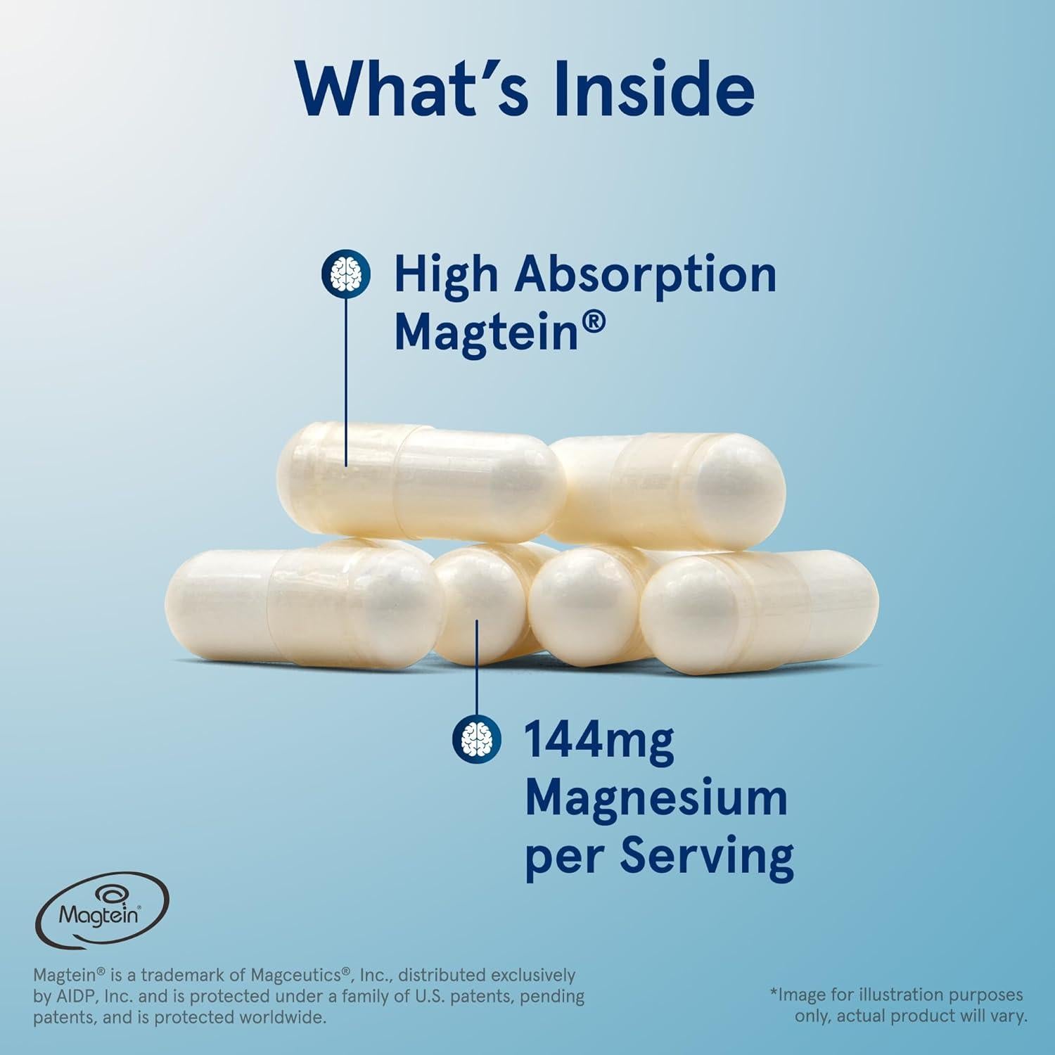 Jarrow Formulas MagMind 90 Cápsulas Salud Cerebral + SlowMag