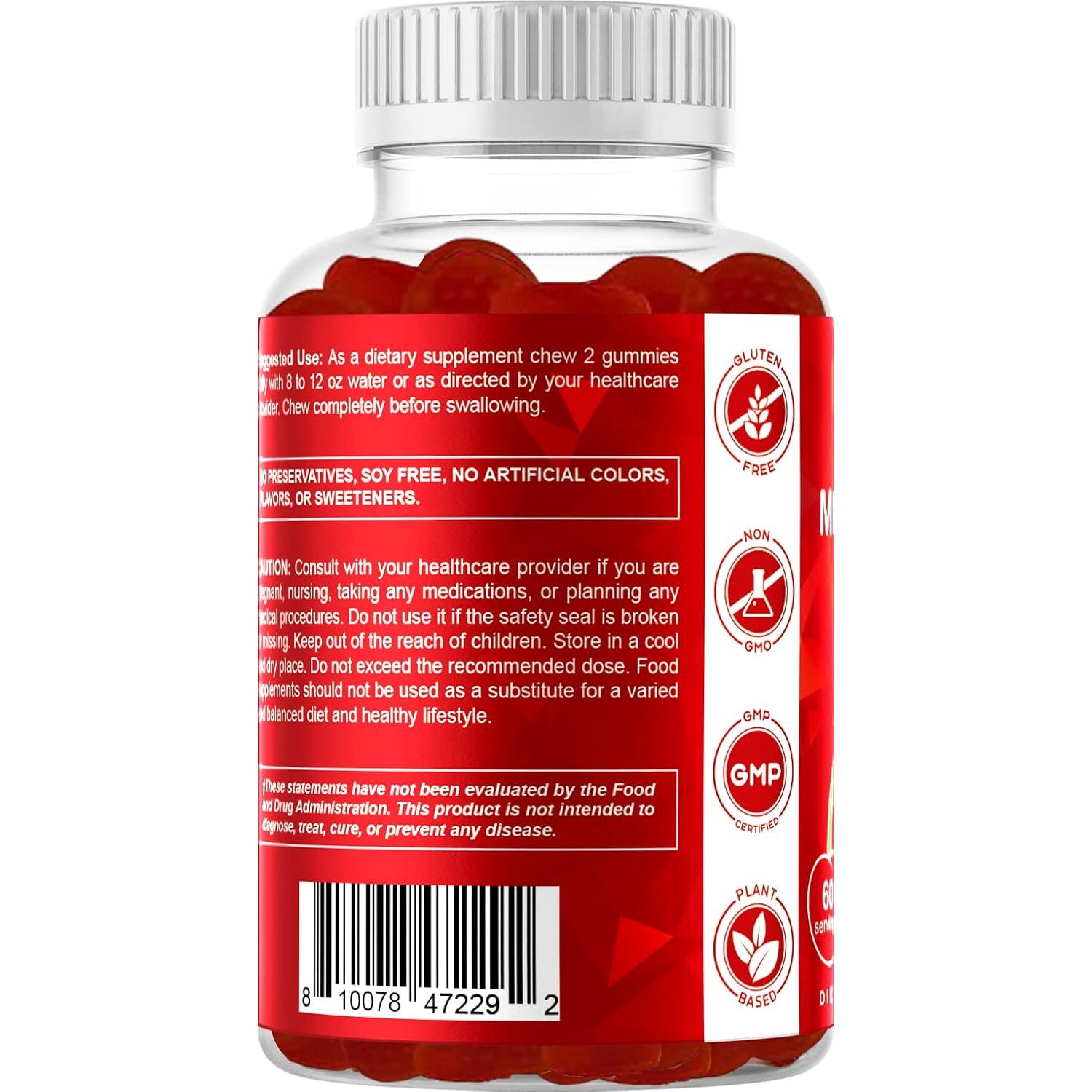 Gominolas Vitamina B12 Vitamatic 5000 mcg - 120 Unidades