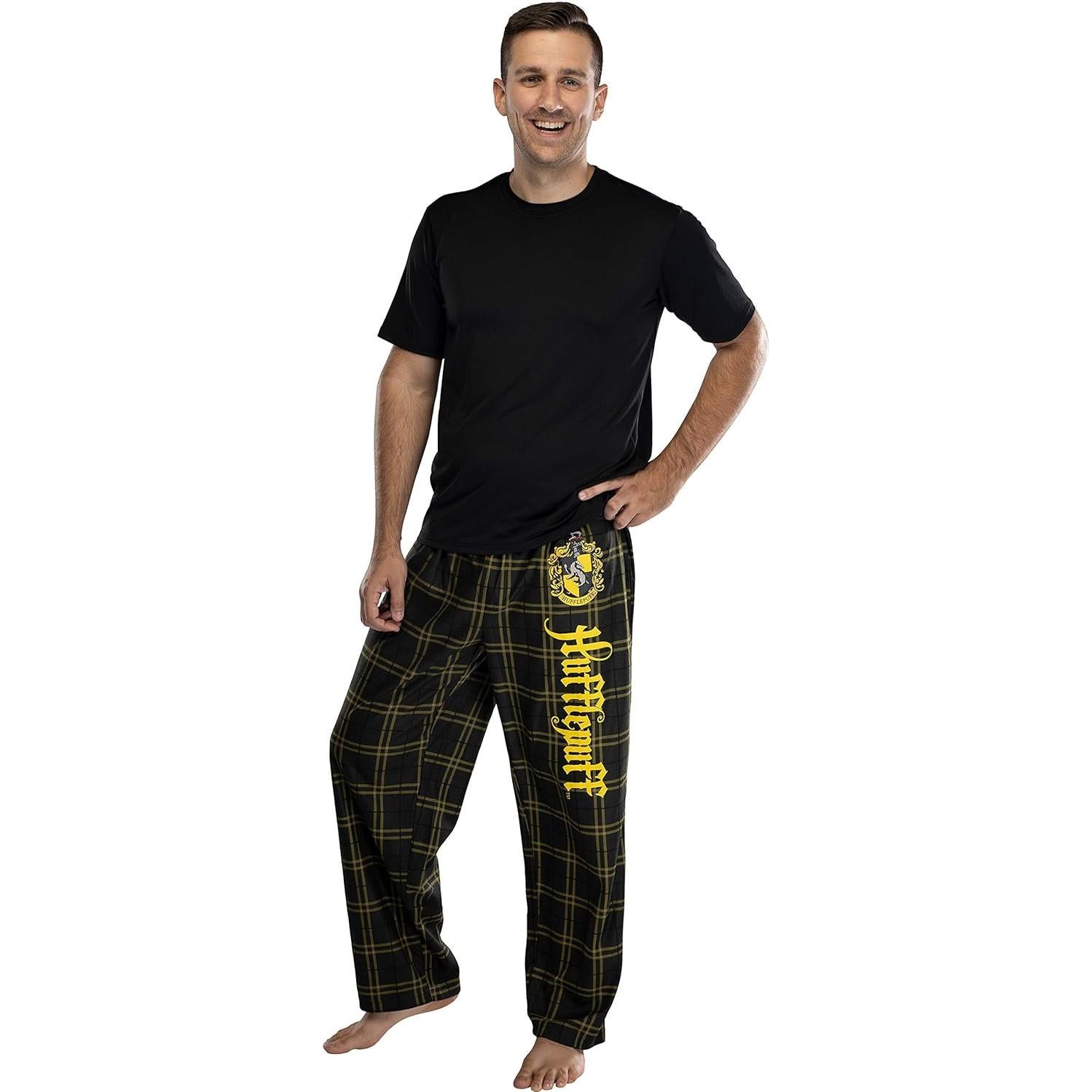 Pantalones de Pijama Harry Potter Intimo Hufflepuff Mediano