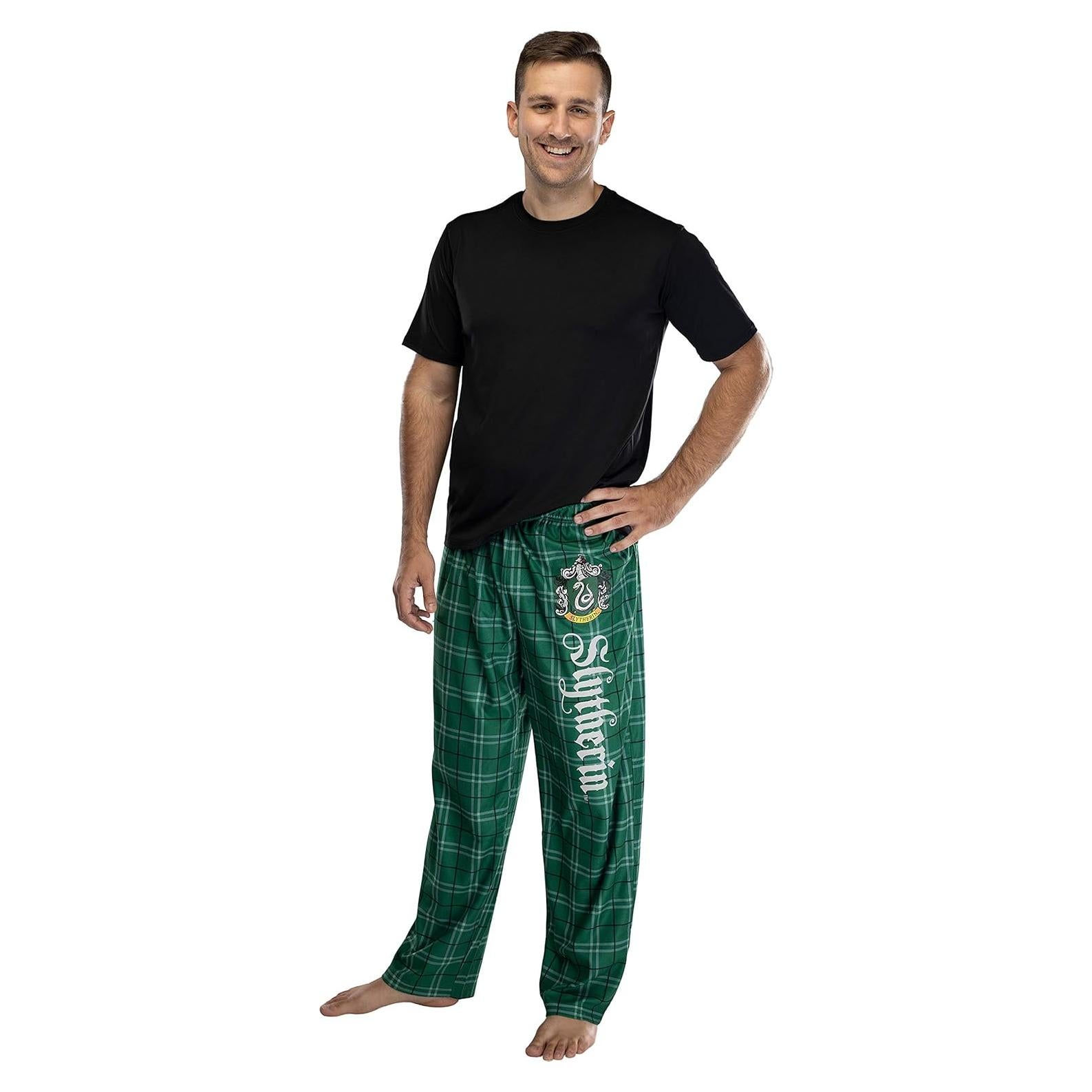 Pantalones de Pijama Harry Potter Intimo Slytherin Cuadros