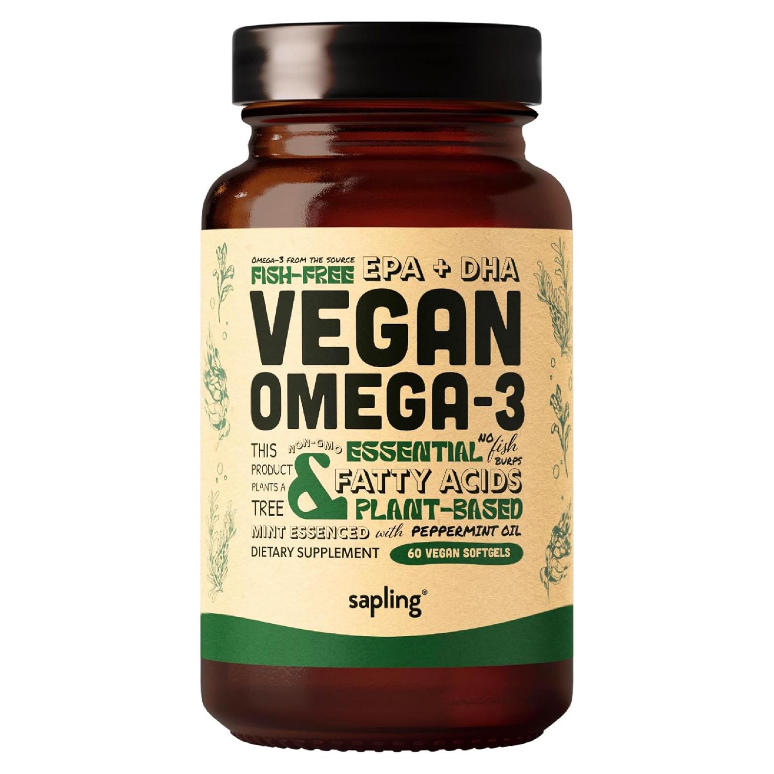 Suplemento Omega 3 Vegano We Are Fit - 60 Cápsulas de Algas