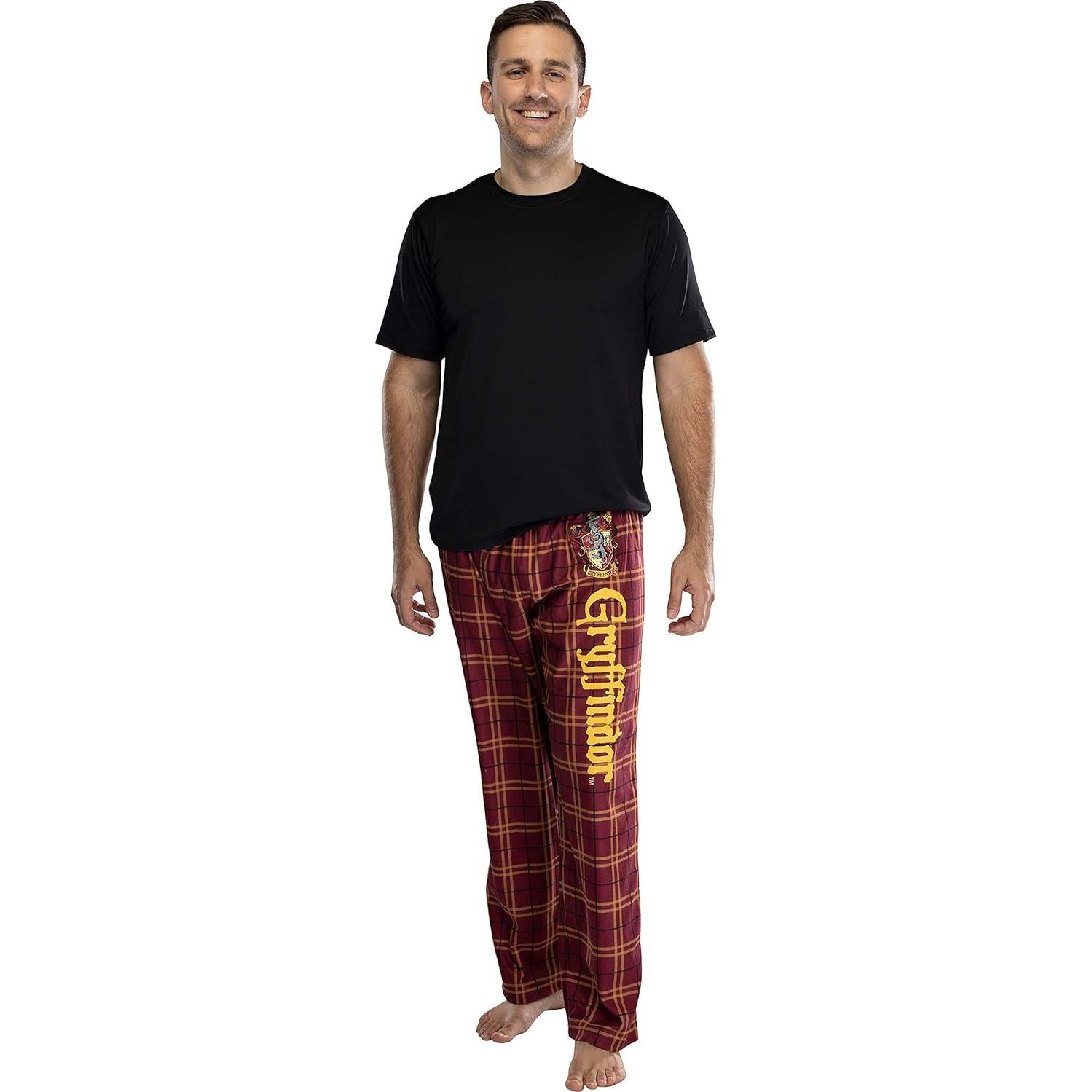 Pantalones de Pijama Harry Potter Intimo Gryffindor Cuadros