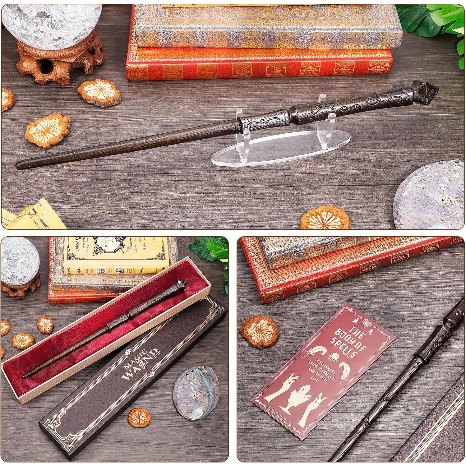 Varita Mágica de Madera CharmRegion Pirámide 36.8 cm