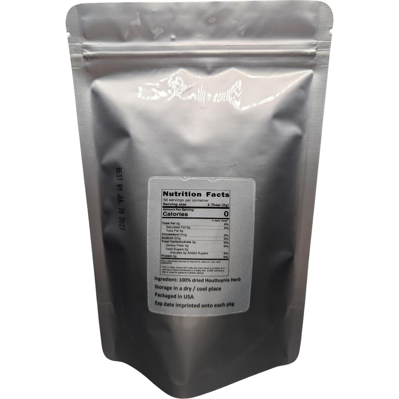 Hierba Houttuynia seca Nature Tea 28.35 g - 100% Natural