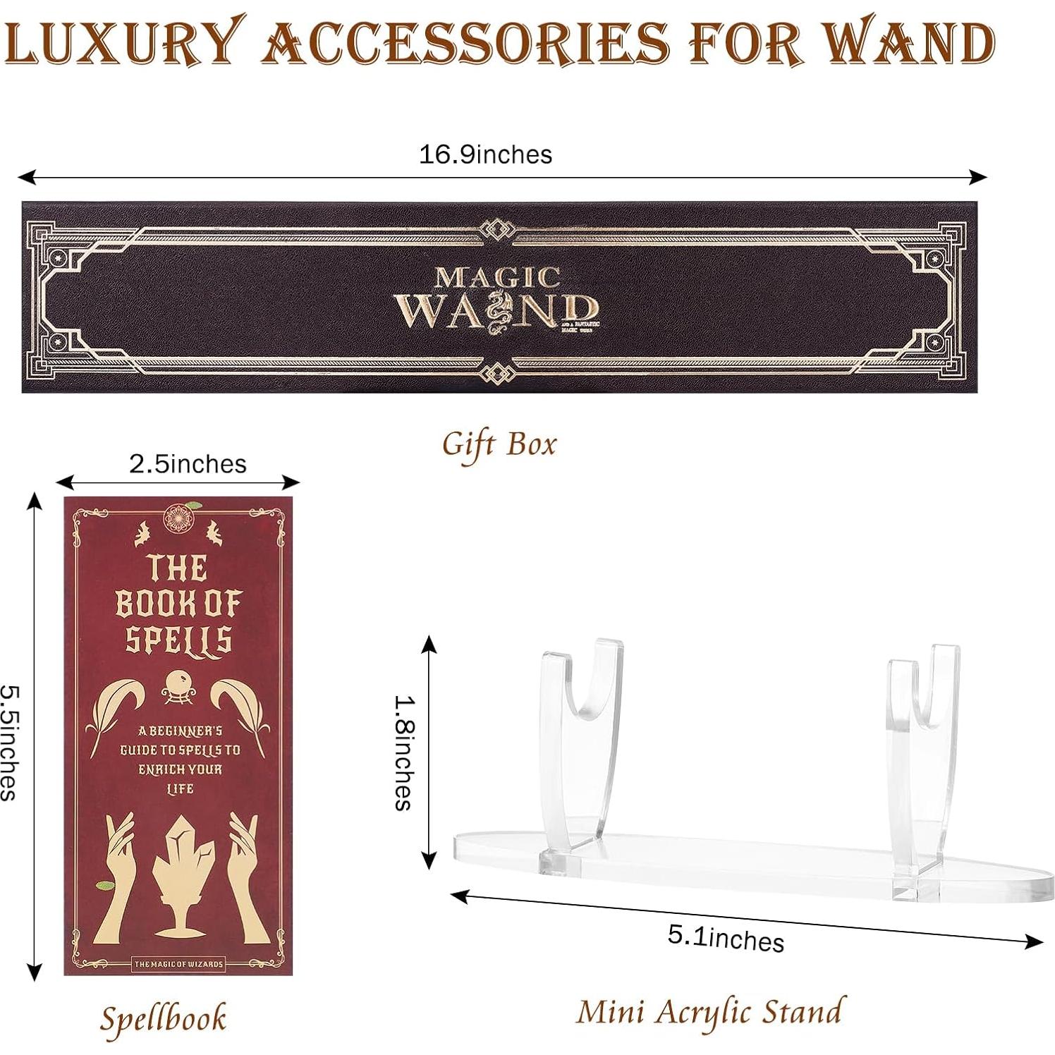 Varita Mágica de Madera CharmRegion 36.83 cm Concha