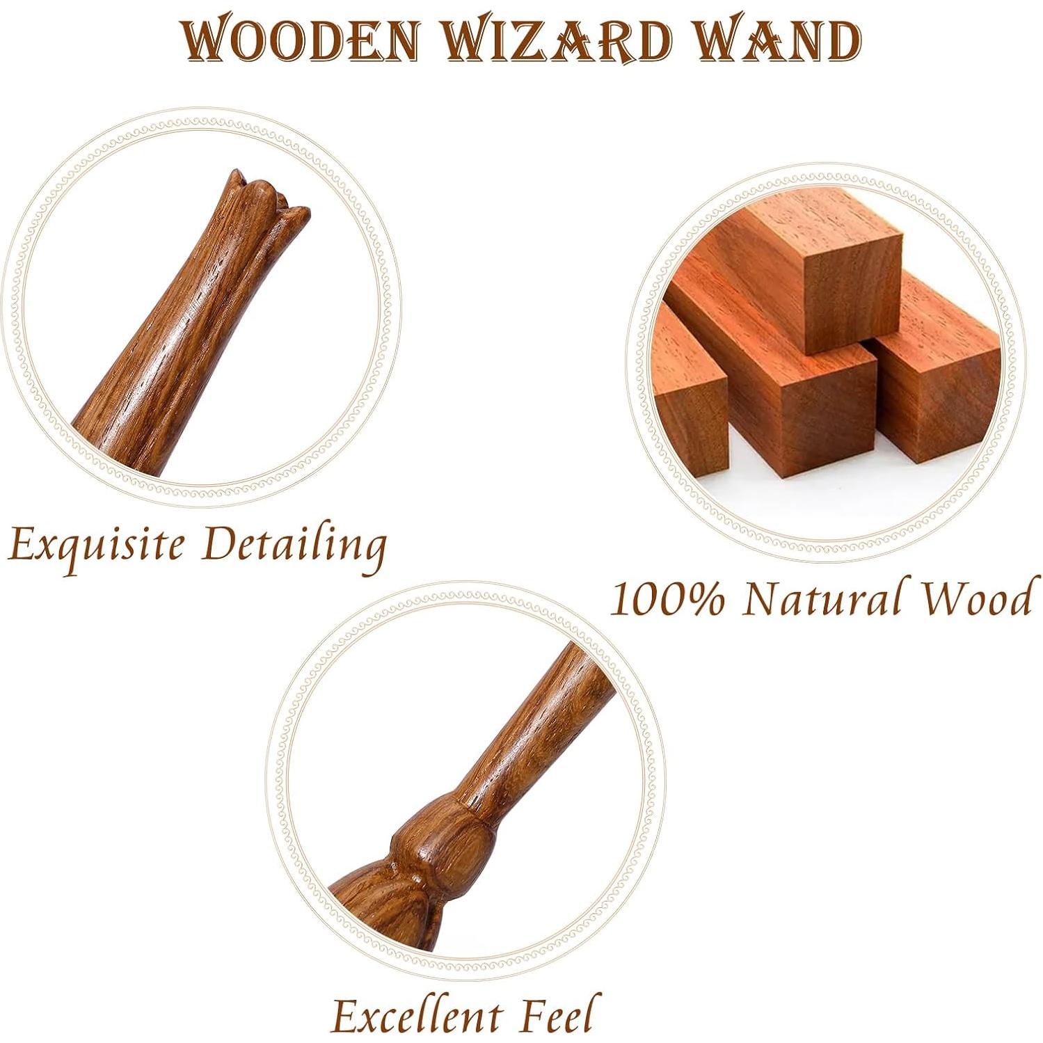 Varita Mágica de Madera CharmRegion Tulipán 36.8 cm