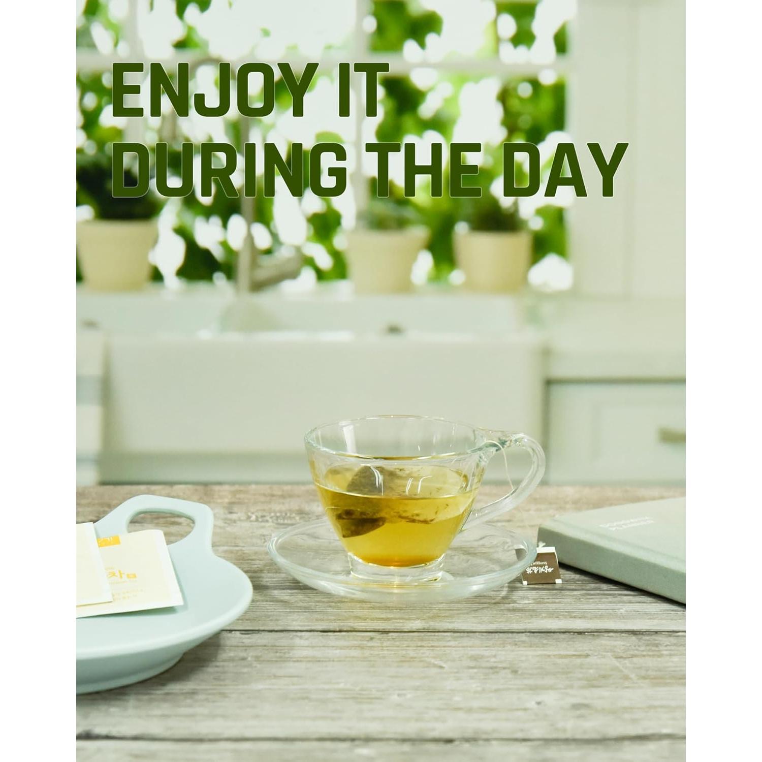 Té Verde Ssanggye 1.2g x 40 Bolsitas Premium Sabor Suave