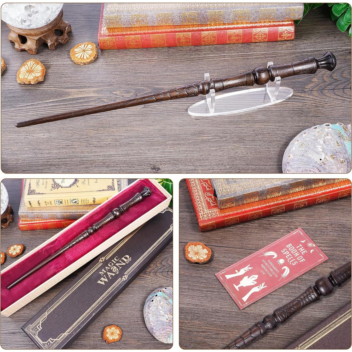 Varita Mágica de Madera CharmRegion Runa 36.8 cm para Niños