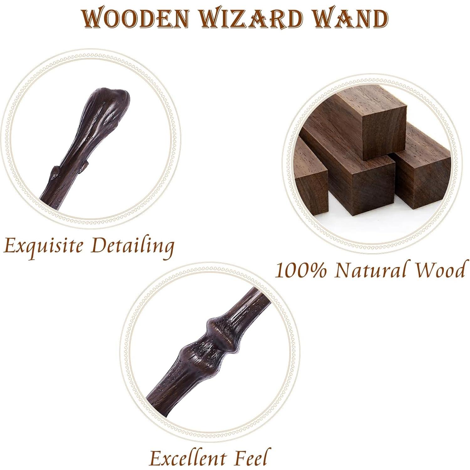 Varita Mágica de Madera CharmRegion Hueso 36.8 cm