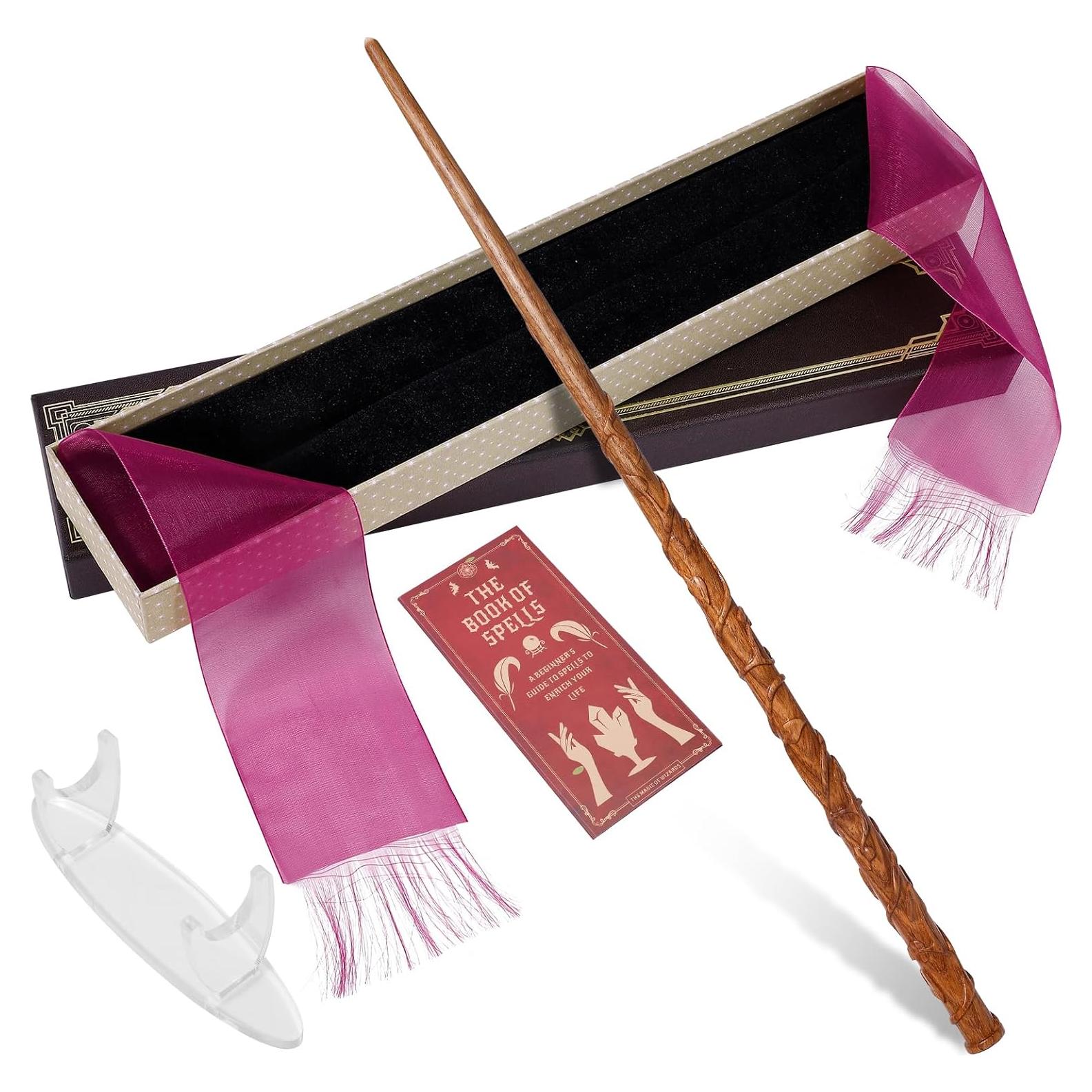 Varita Mágica de Madera CharmRegion Hoja 36.83 cm