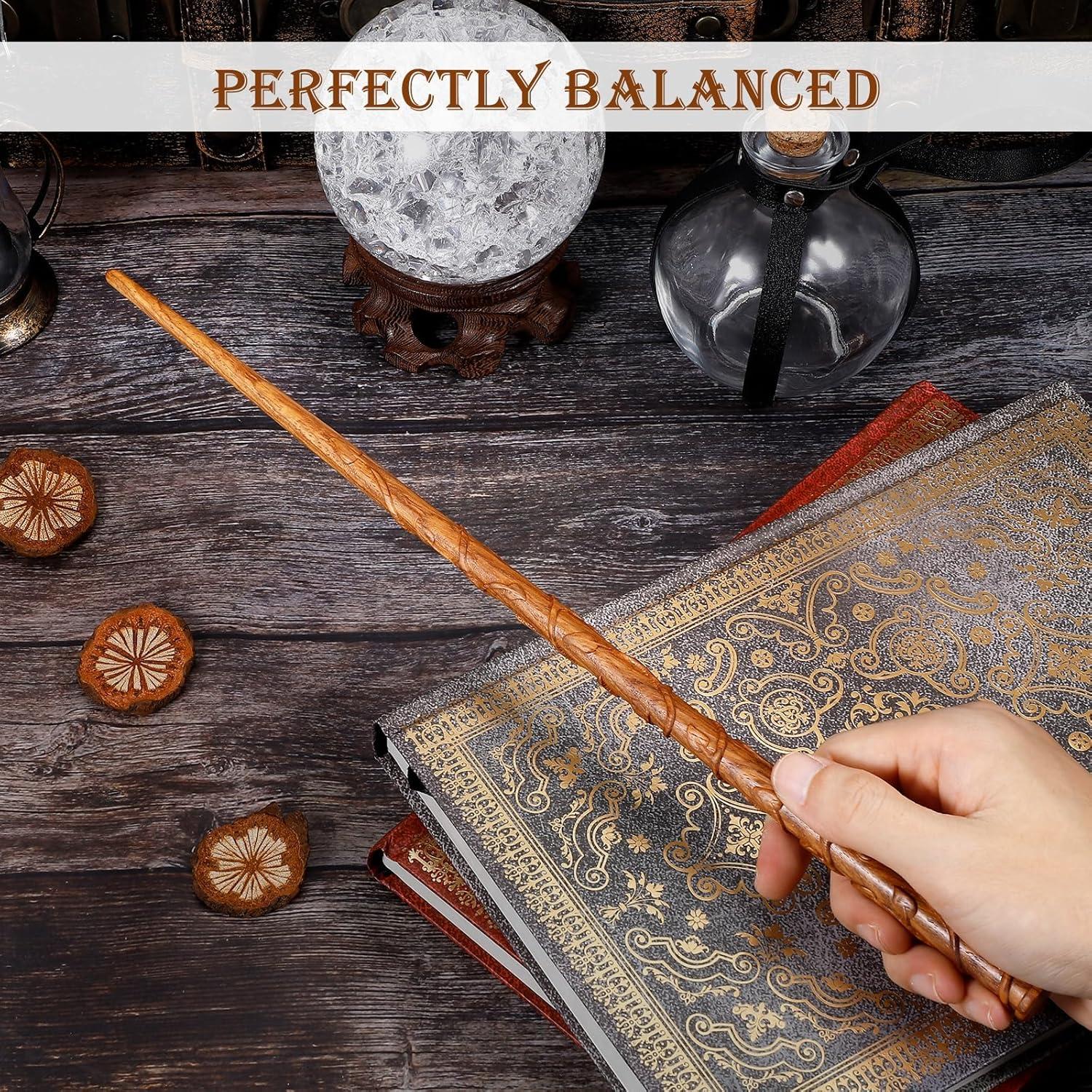 Varita Mágica de Madera CharmRegion Hoja 36.83 cm