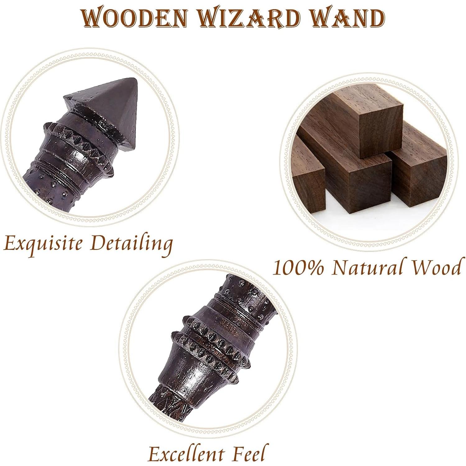 Varita Mágica de Madera CharmRegion Cono 36.83 cm