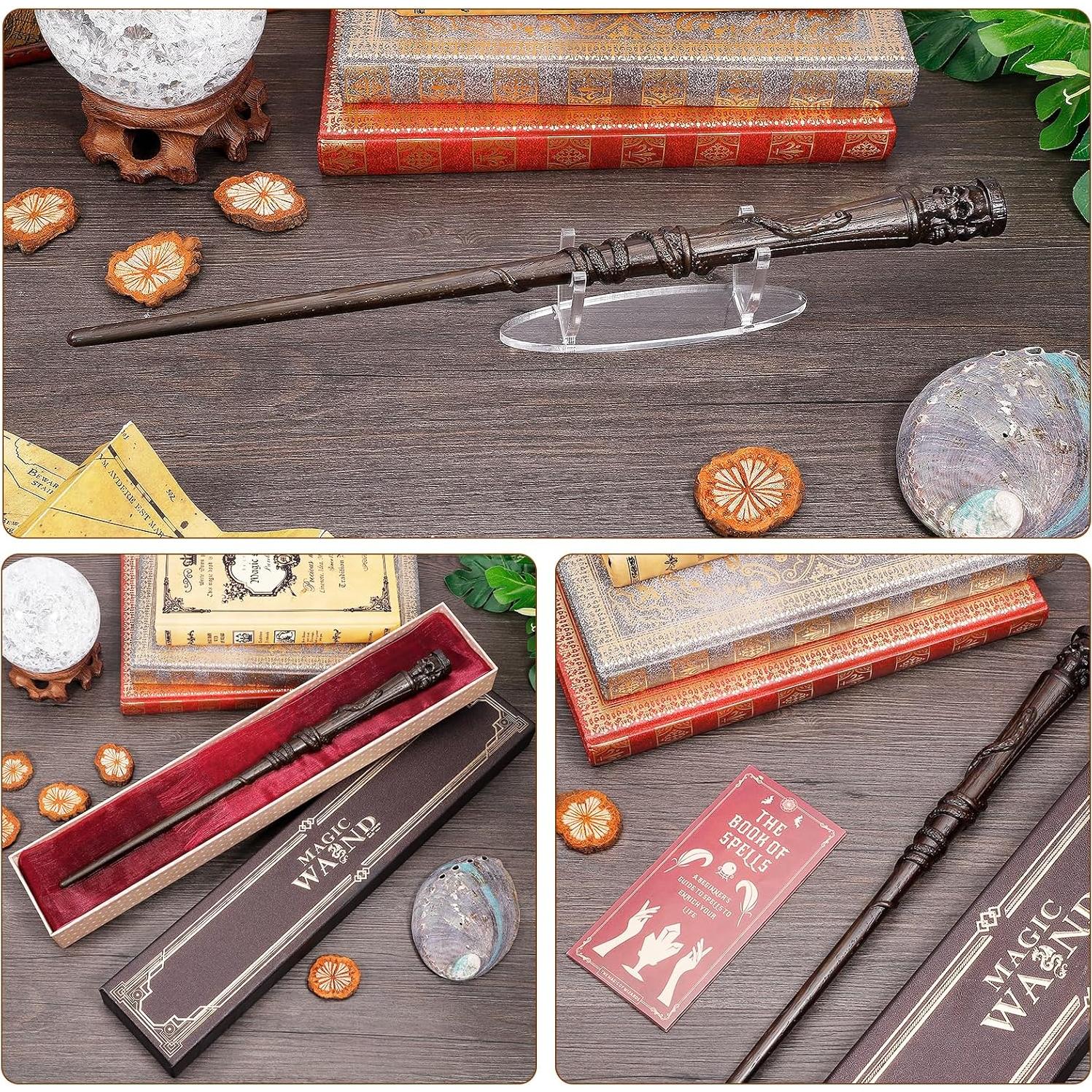 Varita Mágica de Madera CharmRegion Calavera 36.83 cm