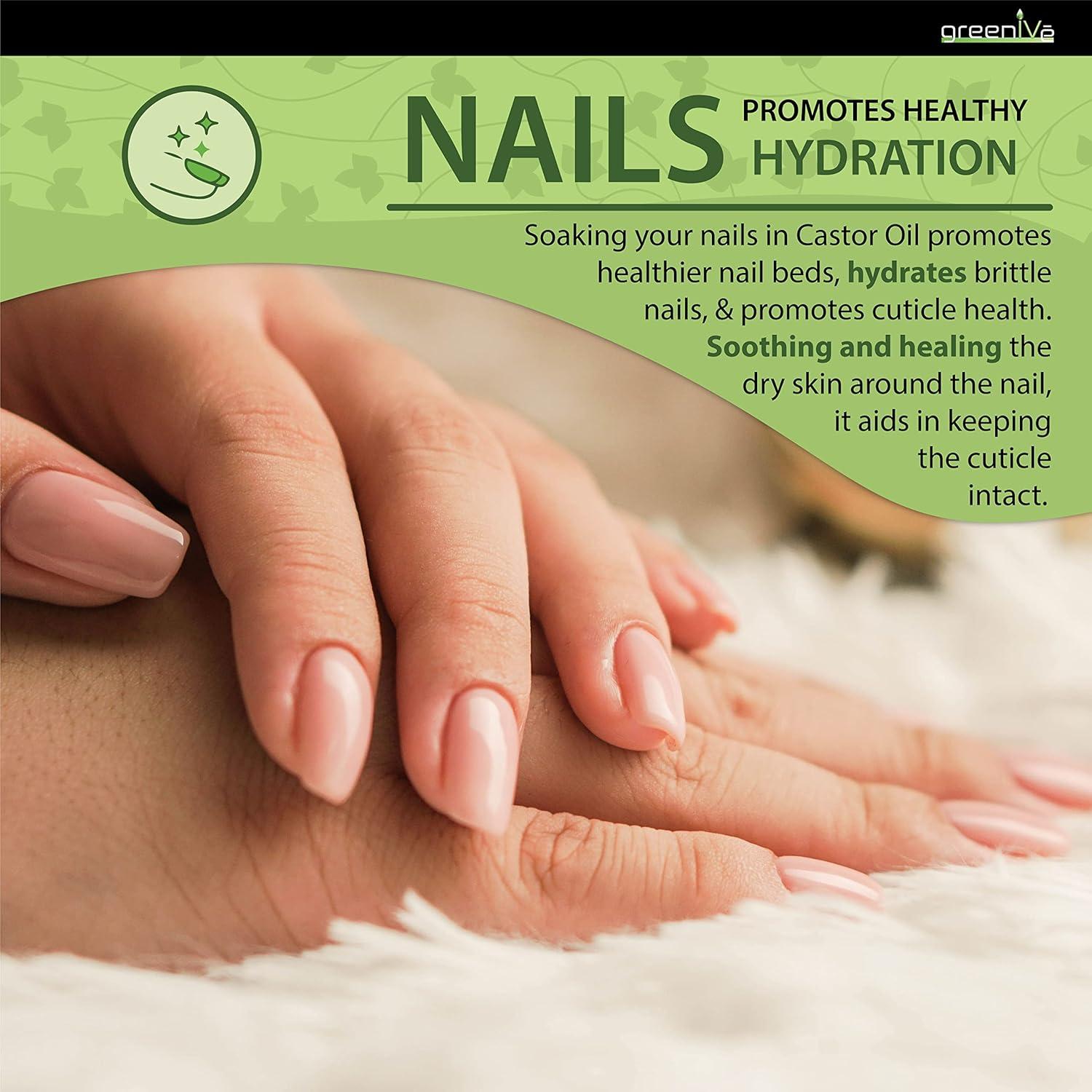 Aceite de Ricino GreenIVe 100% Puro 118.3 ml Prensado en Frío