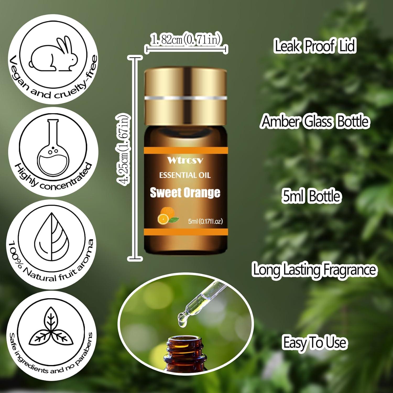 Juego de 15 Aceites Esenciales Wtrcsv 5ml para Aromaterapia