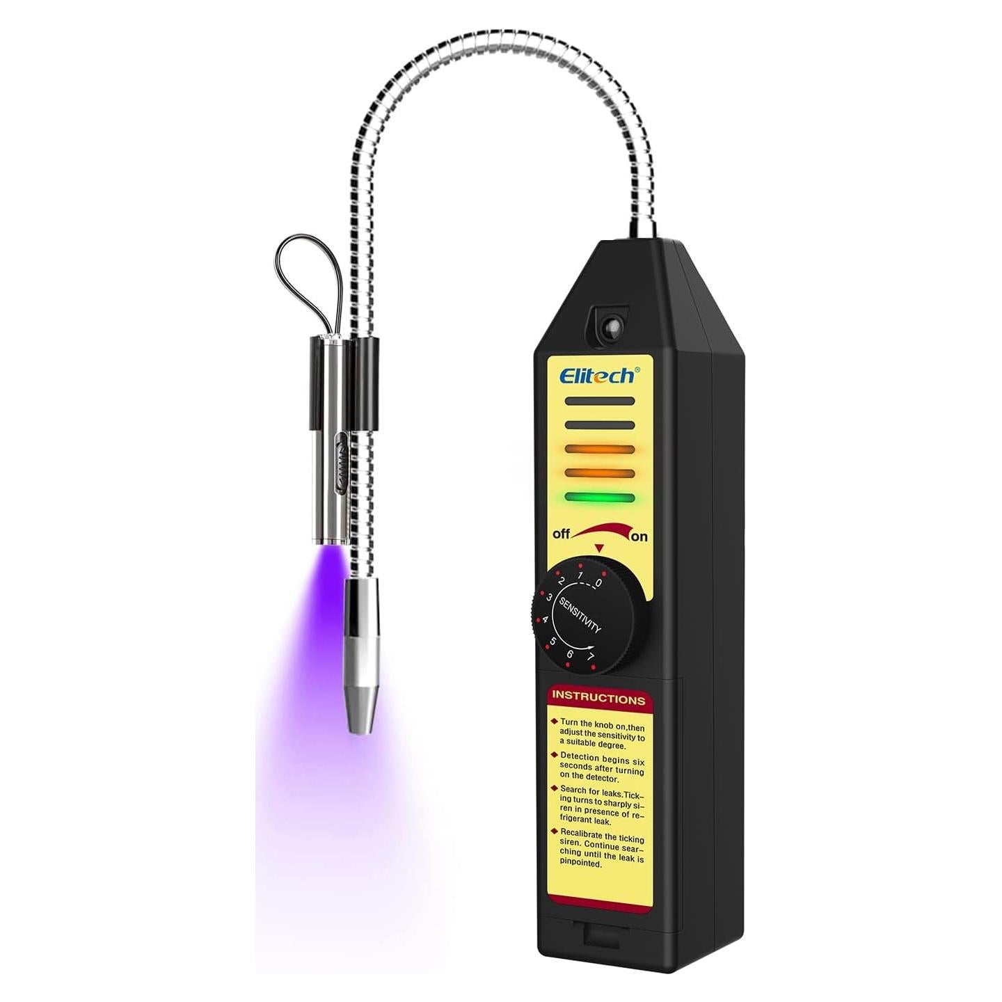 Detector de Fugas de Freón Elitech WJL-6000S para HVAC