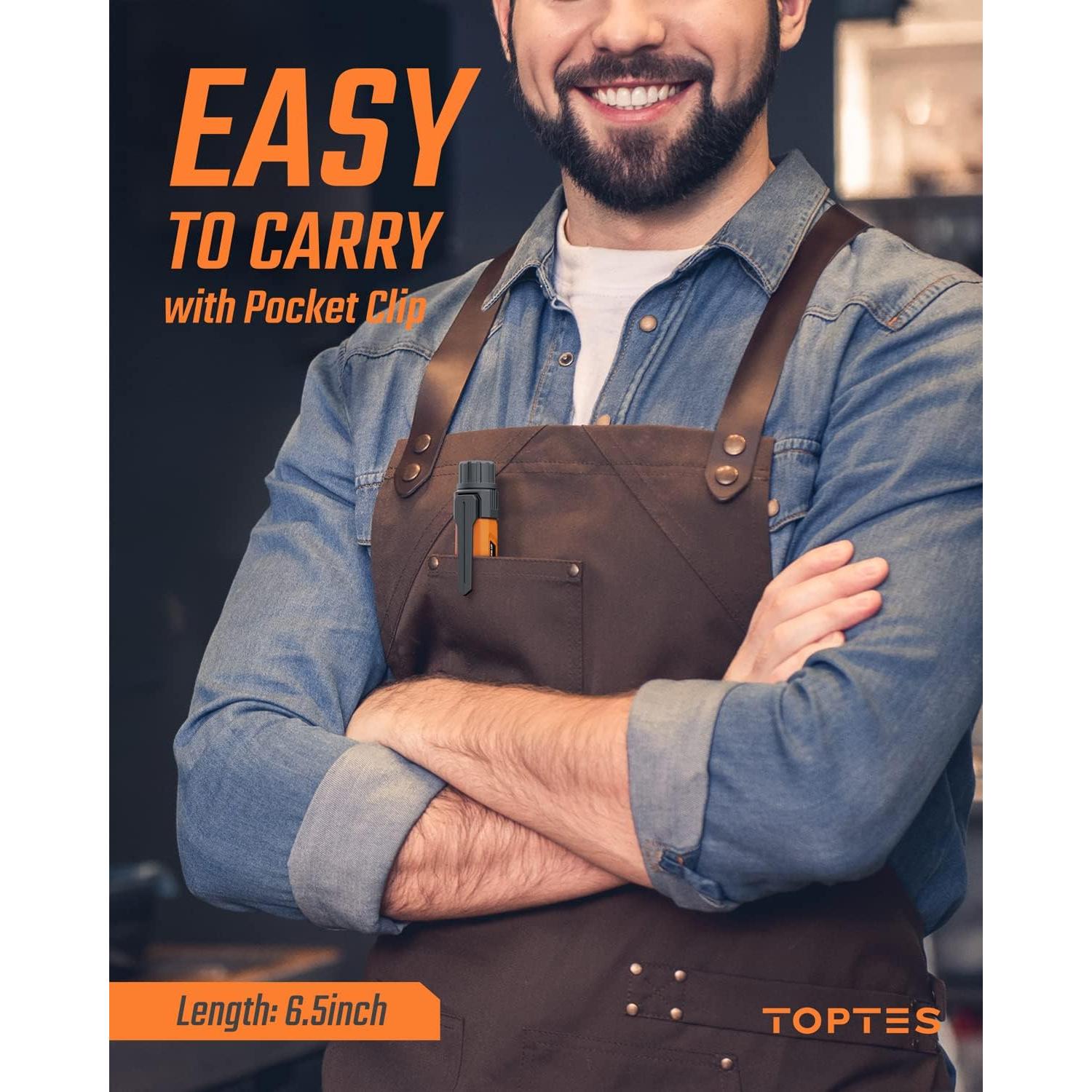 Detector de Fugas de Gas TOPTES PT177 Portátil con Alarma