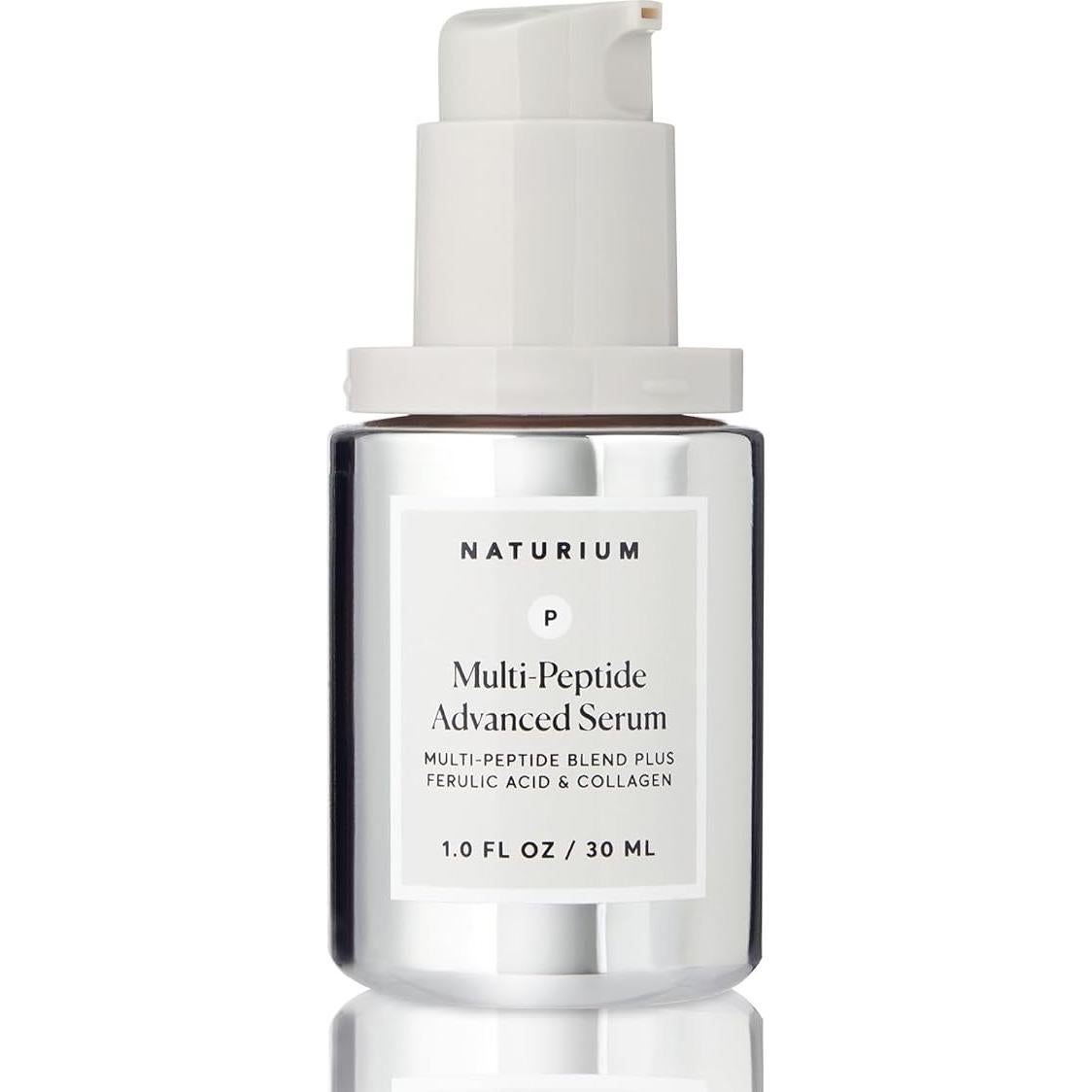 Suero Facial Reafirmante Multi-Péptido Naturium 30 ml