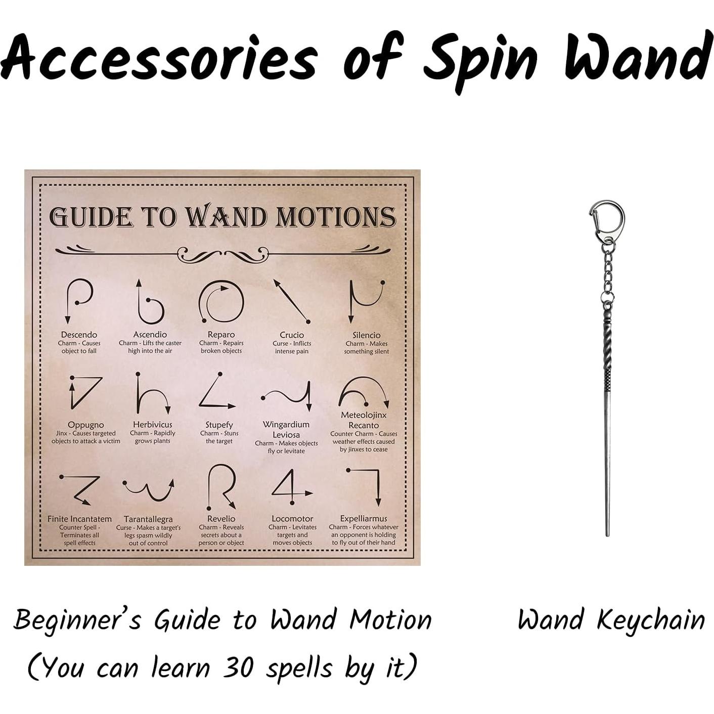 Varita Mágica KingVows para Niños con Guía y Regalo