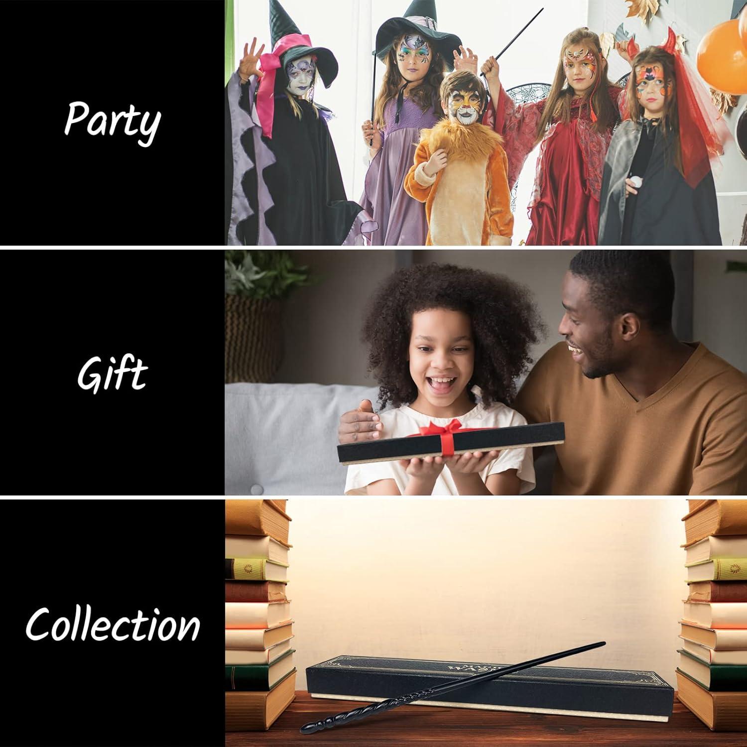 Varita Mágica KingVows para Niños con Guía y Regalo