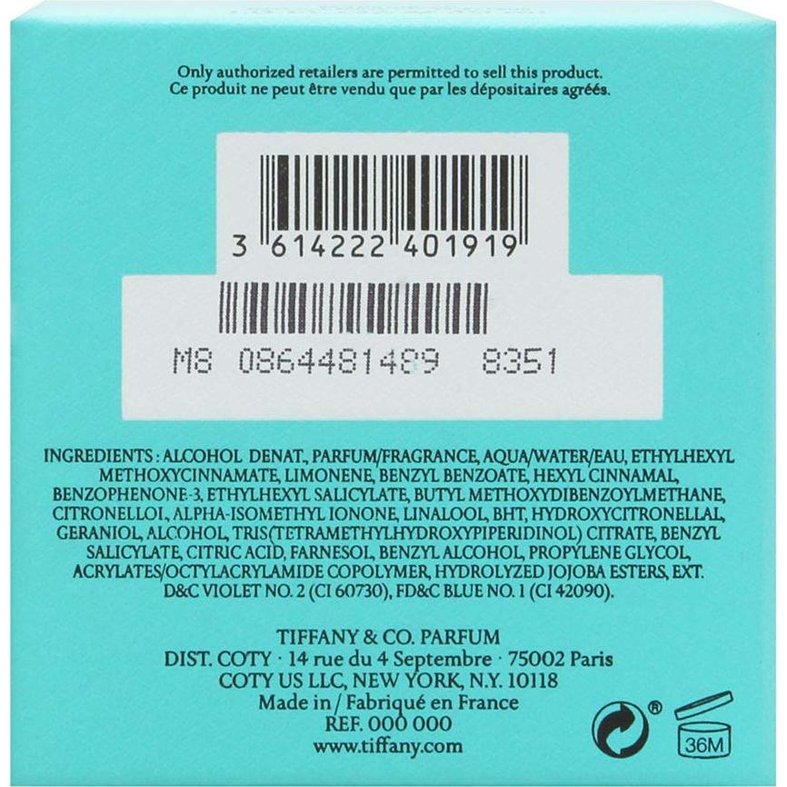 Fragancia Floral Tiffany & Co. 1 Onza - Notas Cítricas y Almizcle
