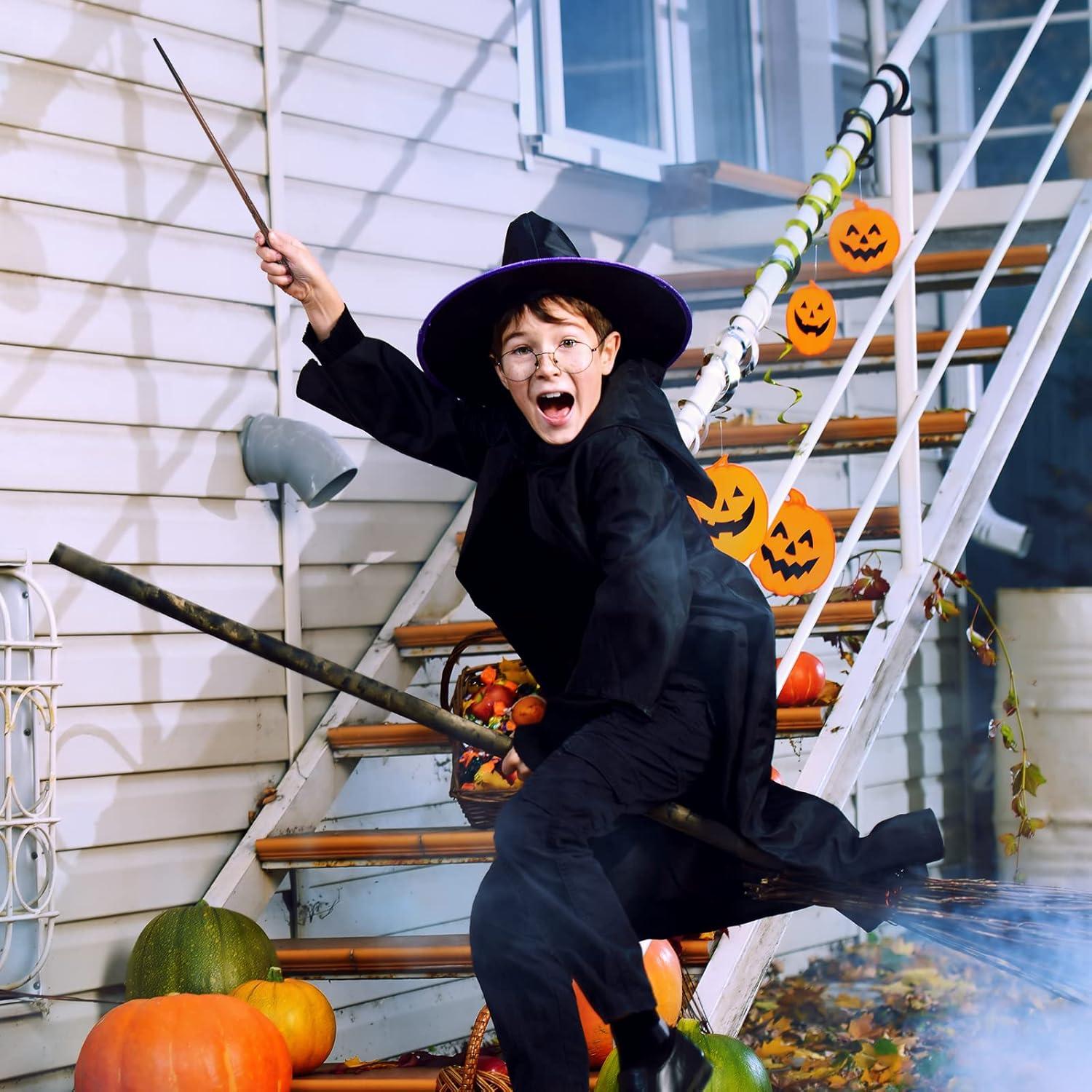 Varita Mágica KingVows para Cosplay de Bruja con Guía