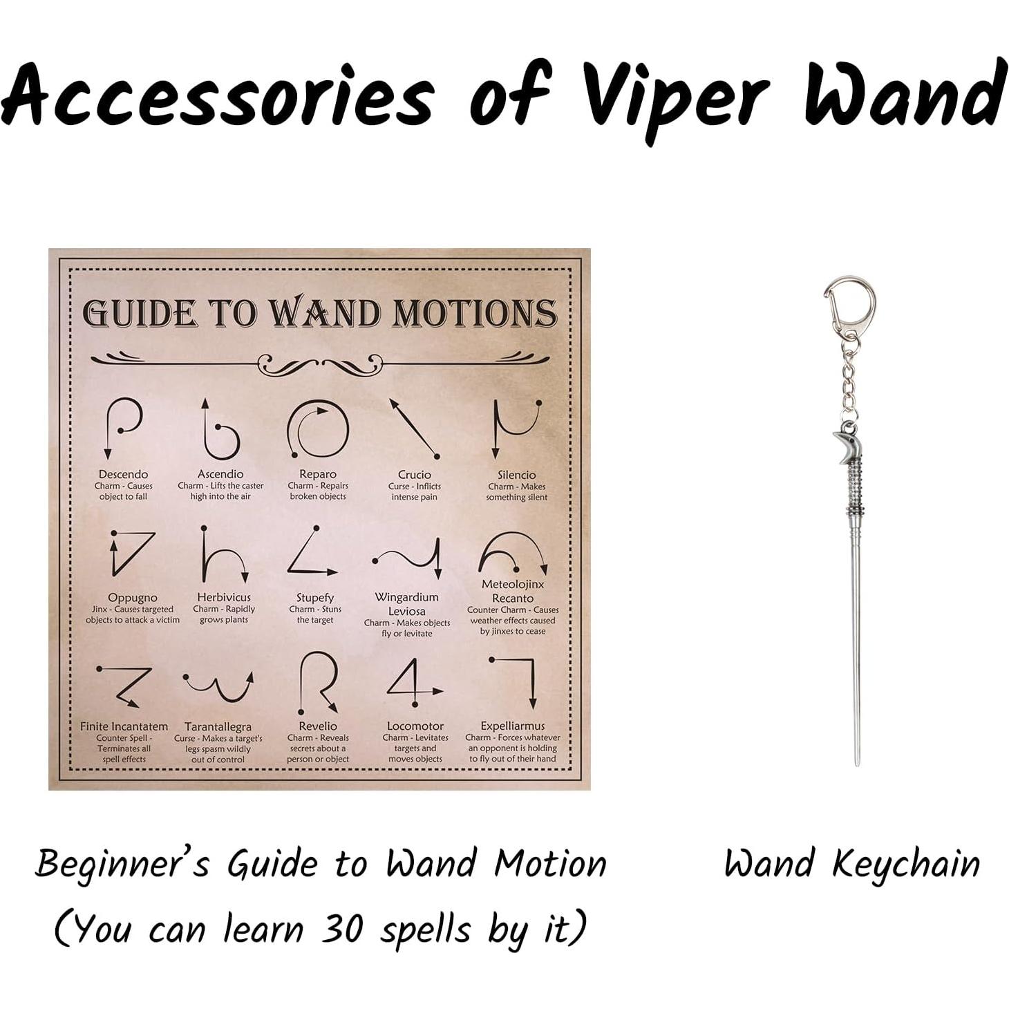 Varita Mágica KingVows Viper para Niños con Caja Regalo