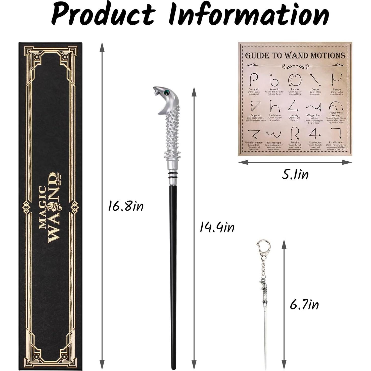 Varita Mágica KingVows Viper para Niños con Caja Regalo