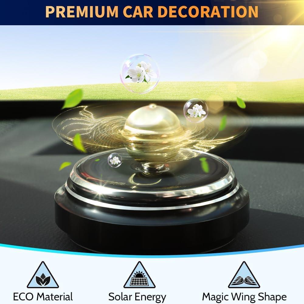 Ambientador de Coche Mechaniker Solar Negro 15x12cm