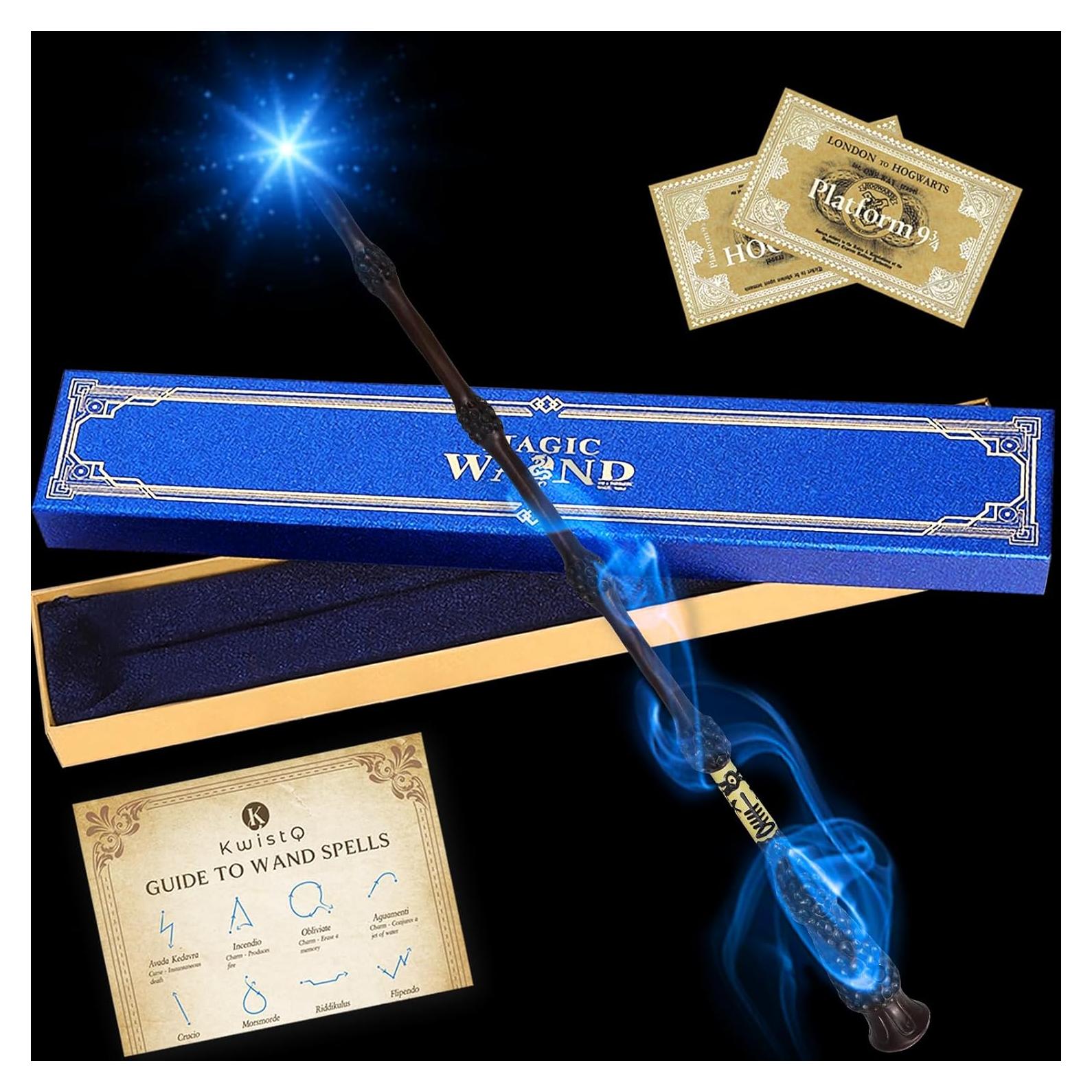 Varita Mágica Iluminada Kwistq Recargable con Accesorios