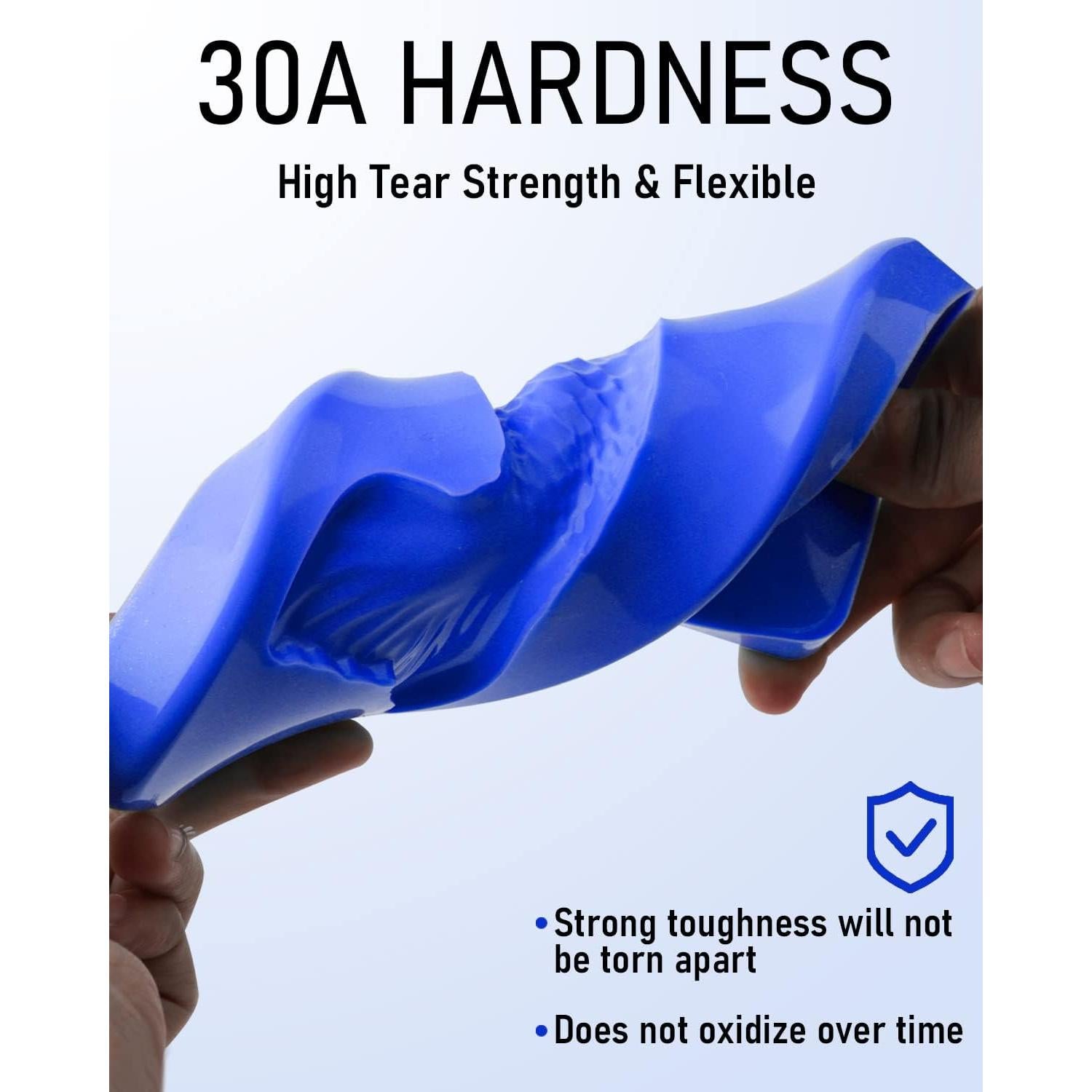 Kit de Moldes de Silicona Nicpro 30A - 4.76 kg, Apto para Alimentos