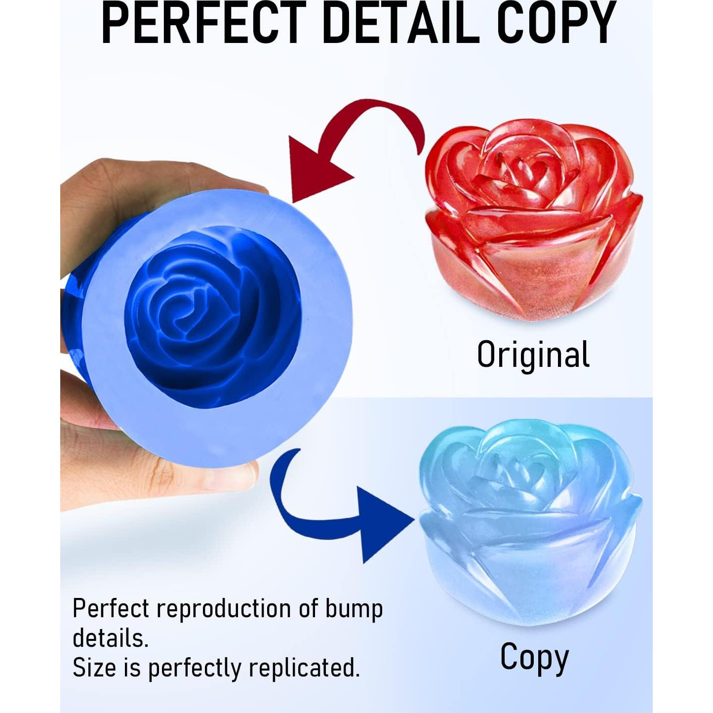 Kit de Moldes de Silicona Nicpro 30A - 4.76 kg, Apto para Alimentos