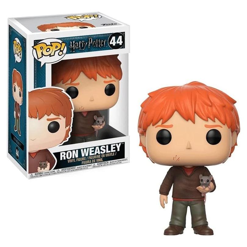 Funko Pop Harry Potter Ron Weasley con Scabbers 9.5 cm